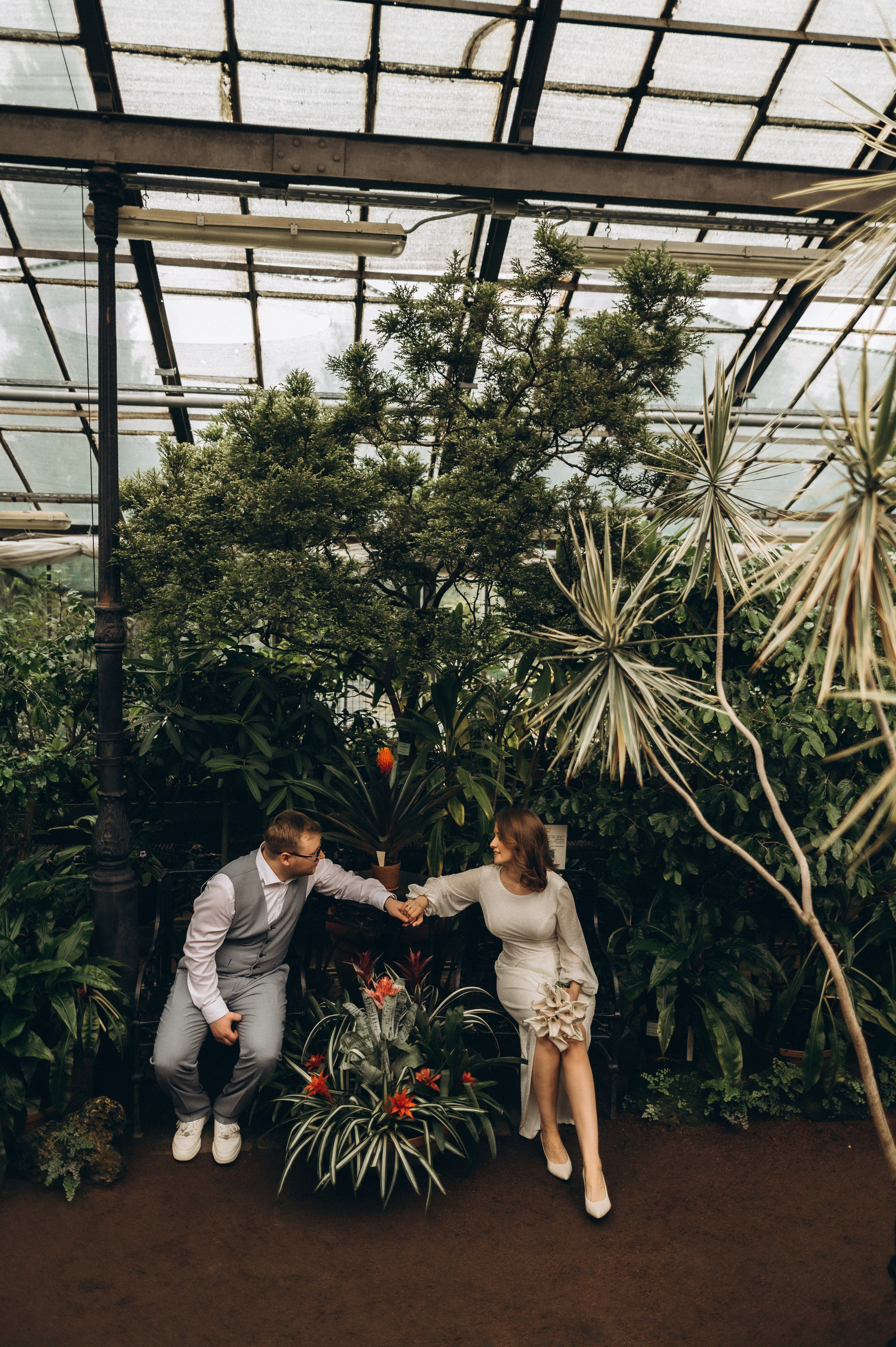 Загс+Оранжерея (камерная свадьба). Фотограф ПИТЕР СПБ Надежда Баранова