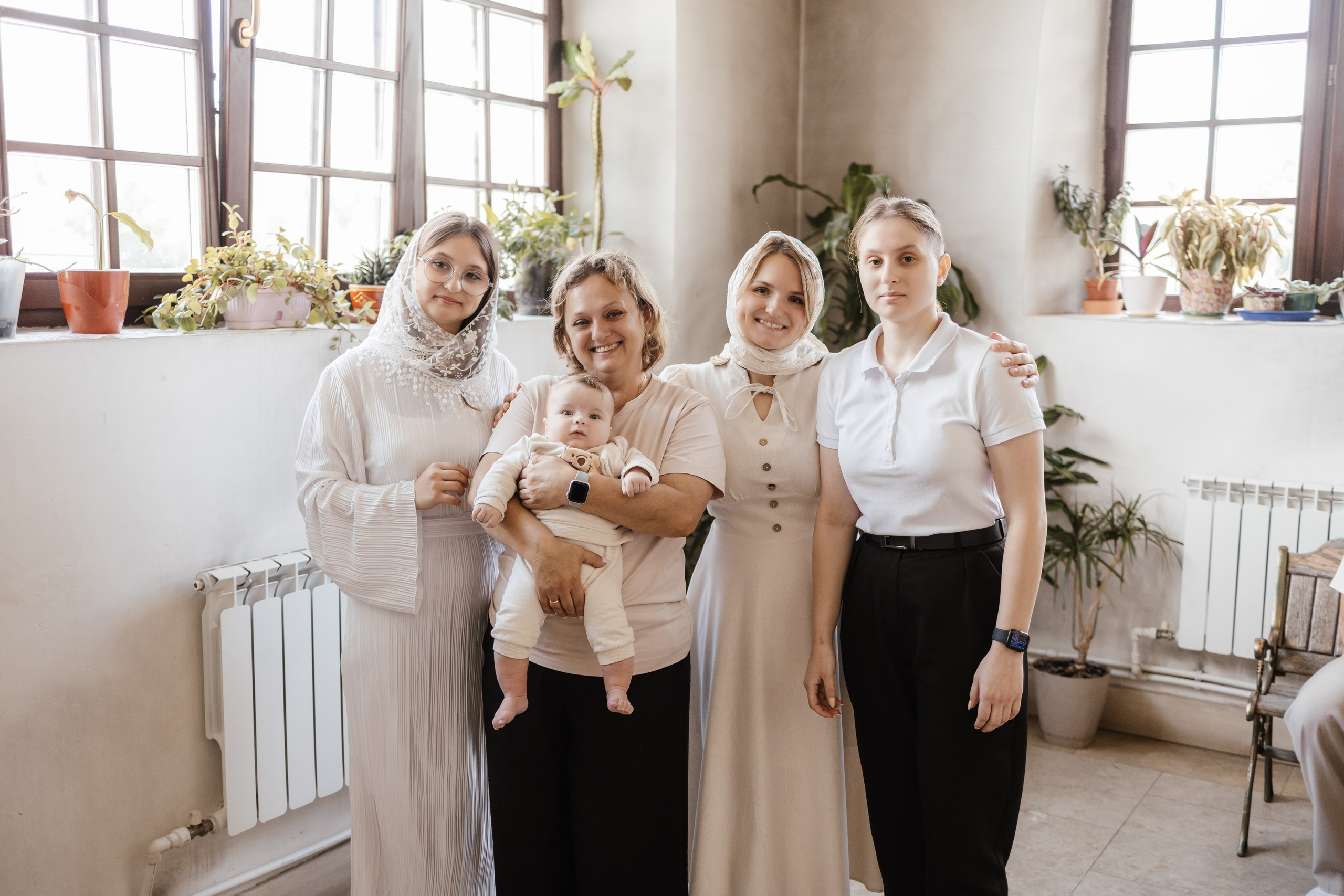 Таинство Крещения Саши. Фотограф новорождённых Newborn Москва