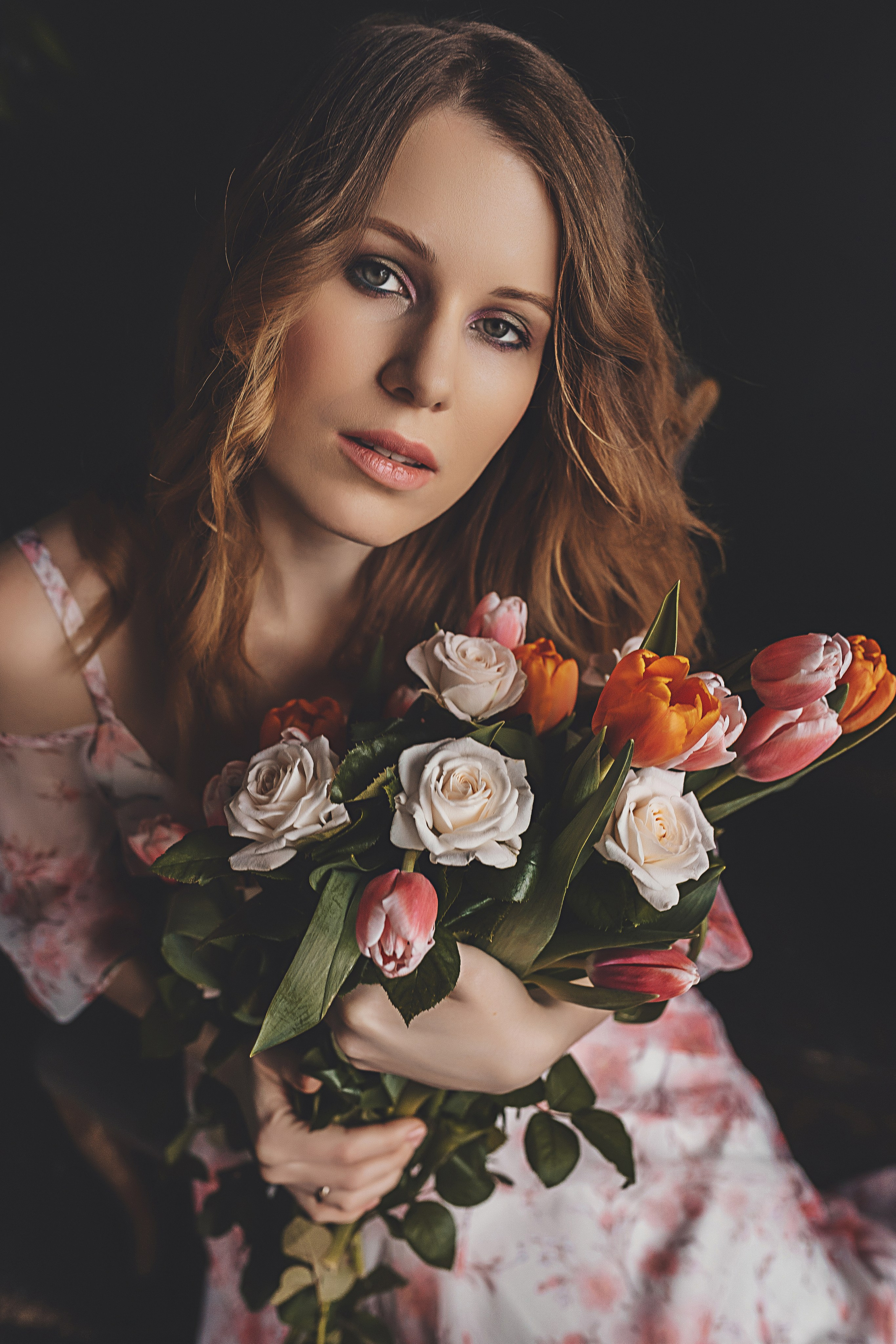 Весенняя Фотосессия в студии. Семейный и женский фотограф в Москве Надежда Воробьева