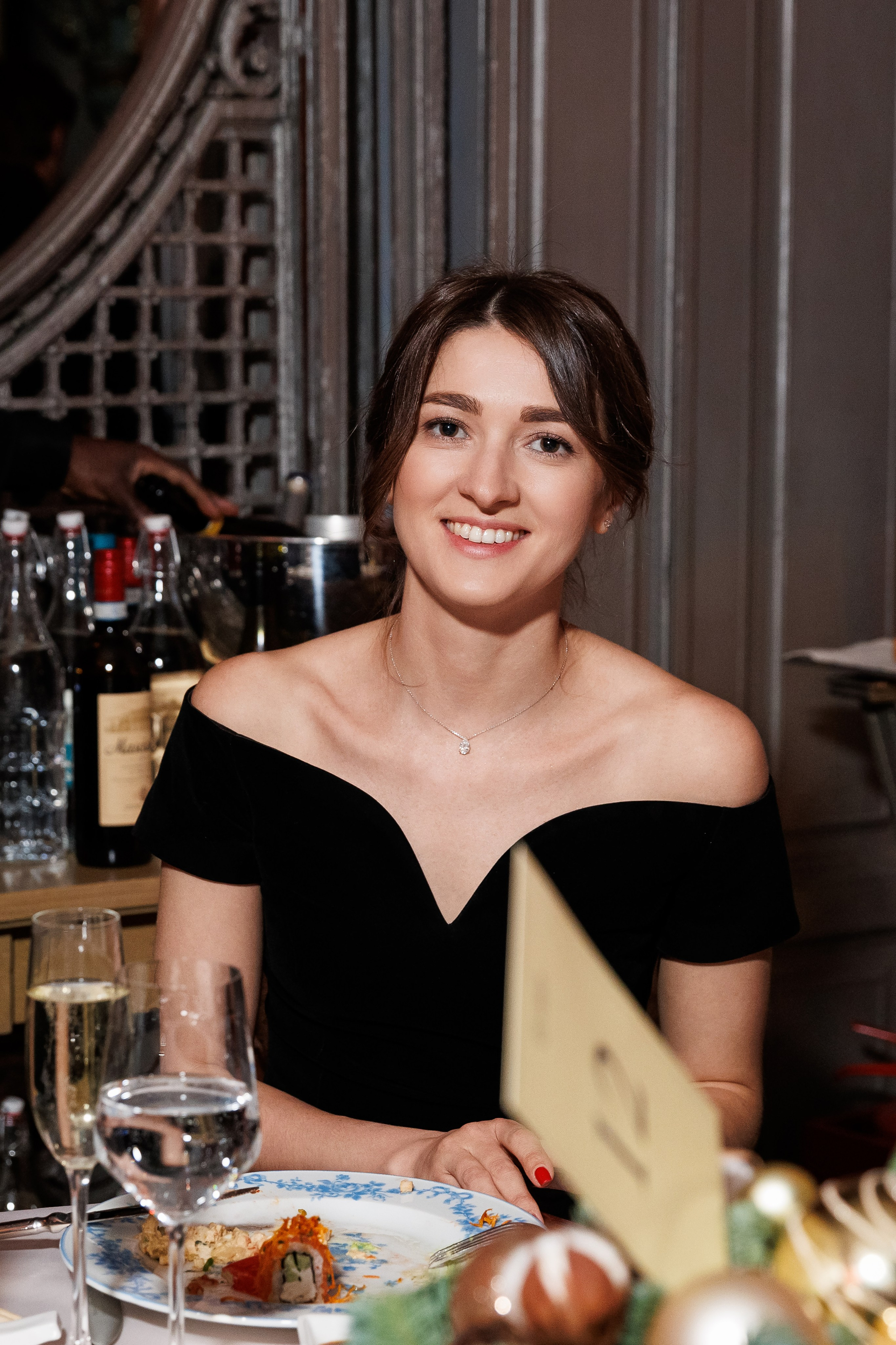 Новогодний ужин Сбер