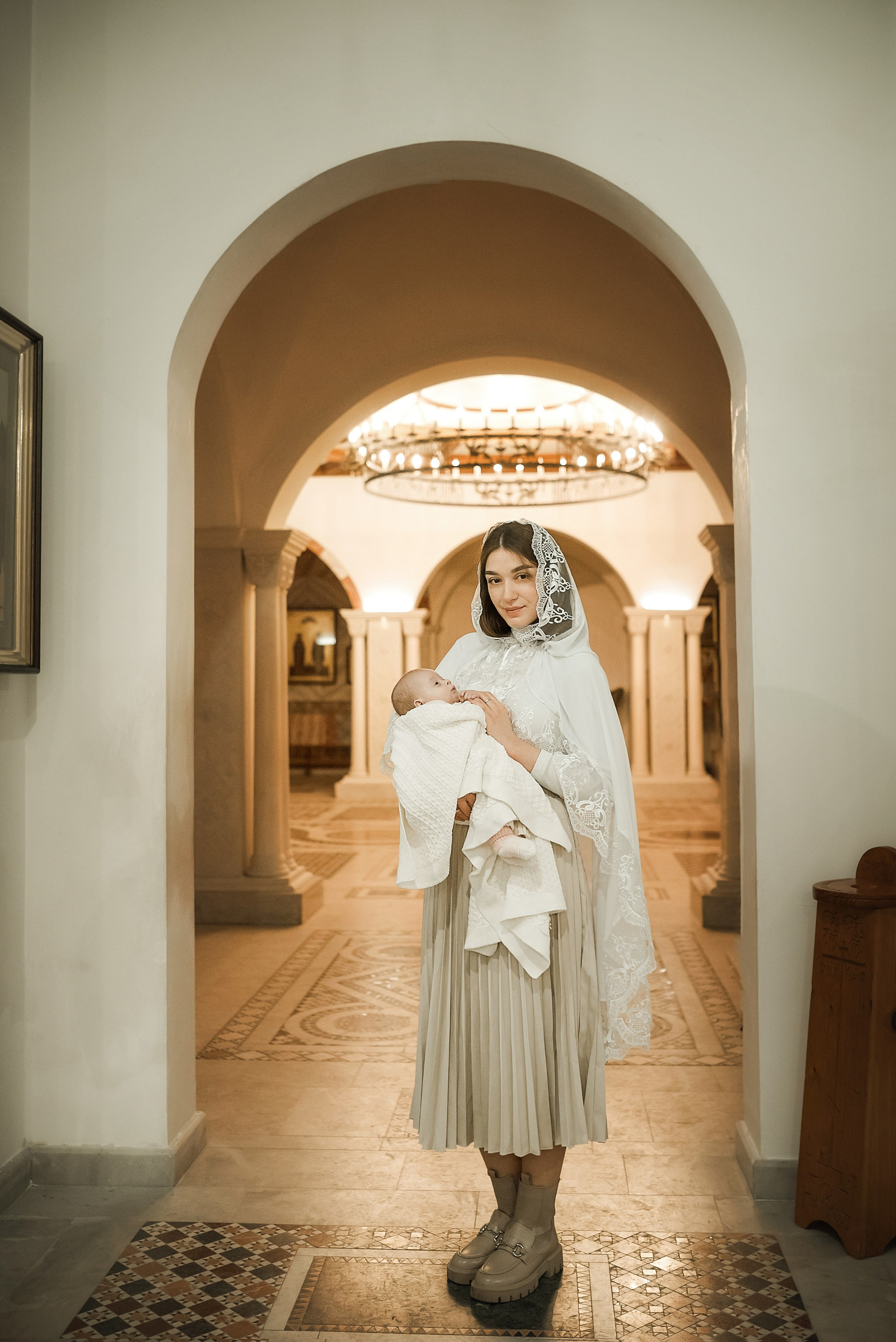 Крещение Майи Храм 40 Севастийских мученков. Семейный фотограф в Ростове-на-Дону Татьяна Литвинова