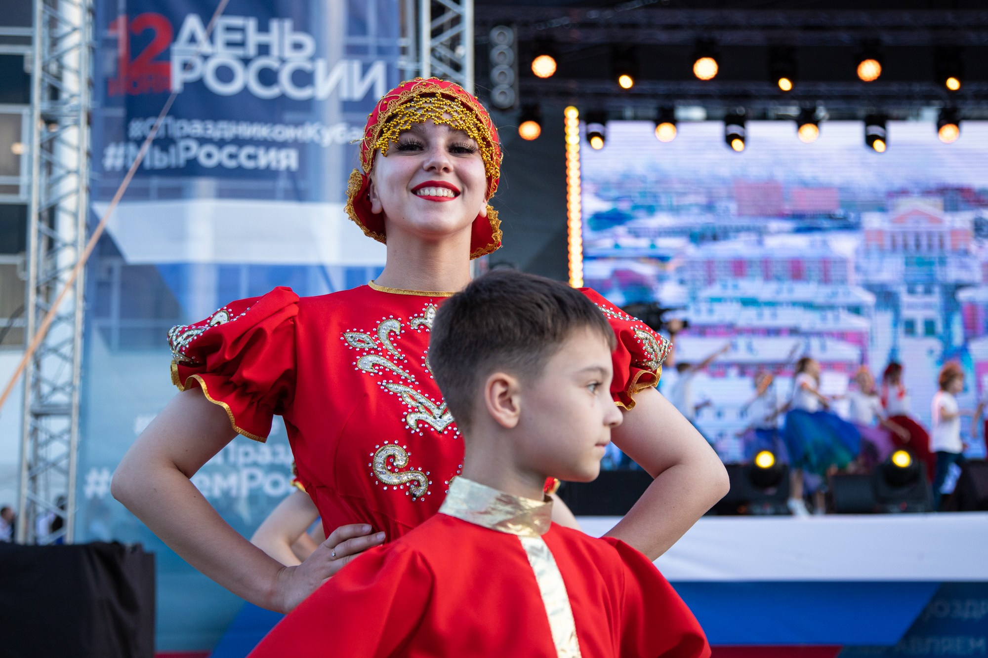 День России в Краснодаре 2022. Репортажный, промышленный и маркетплейс-фотограф Дмитрий Чернат