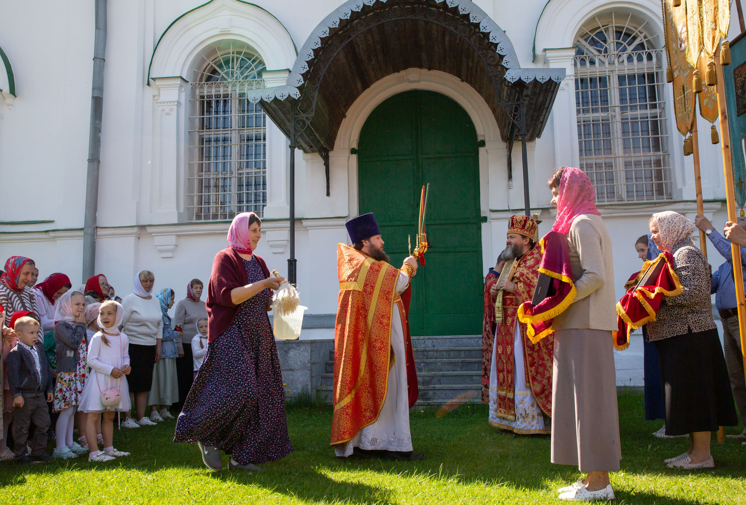 Крестный ход с Ашитково Воскресенский храм. Семейный и детский фотограф Анна Петракова