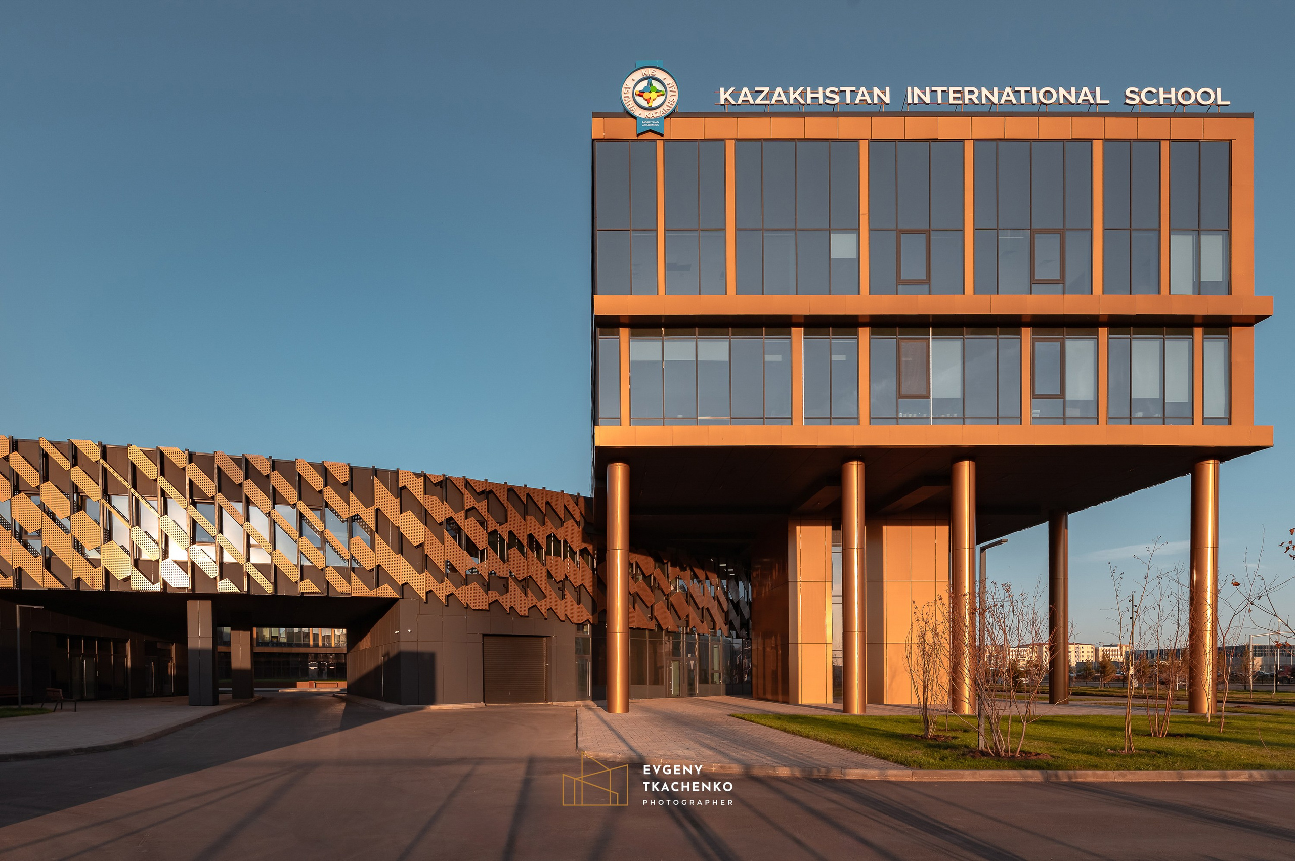 Kazakhstan International School в г. Астана. Архитектурный и интерьерный фотограф в Казахстане