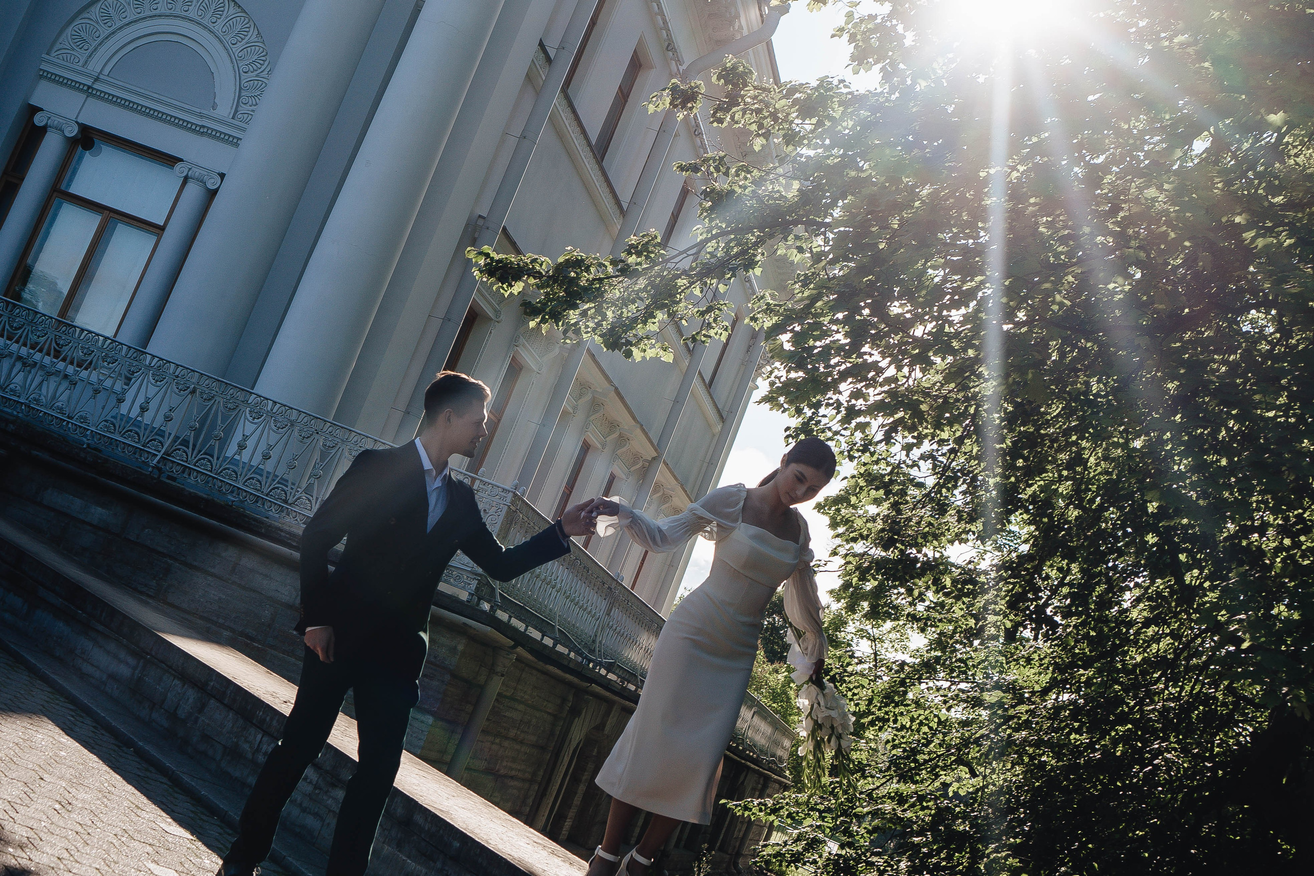 СВАДЕБНАЯ СЬЕМКА НА РАССВЕТЕ НА ЕЛАГИНОМ ОСТОРОВЕ. Профессиональный фотограф, Санкт-Петербург — Виктория Богомолова