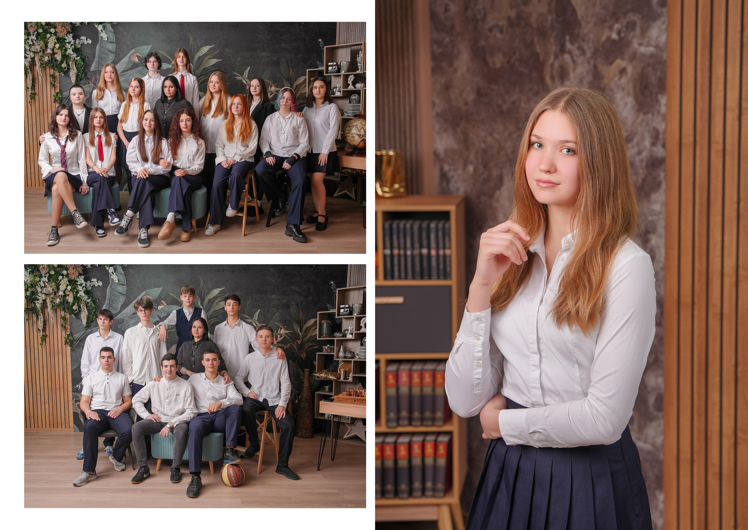 ГИМНАЗИЯ 87 — 9 «Д» класс. Красивый выпускной альбом в Краснодаре