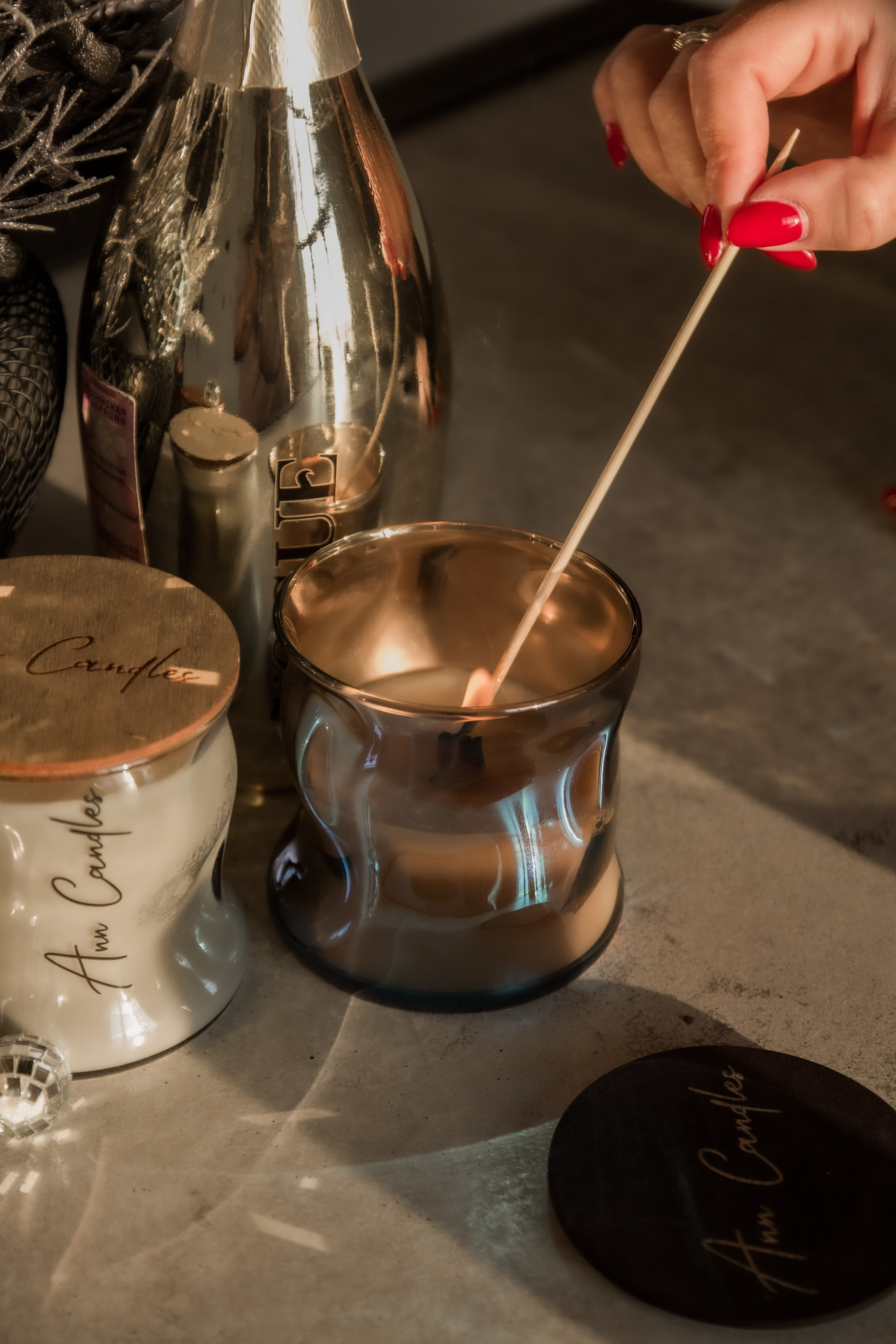 Anncandles новогодняя. Женский портрет и немного больше в Санкт-Петербурге