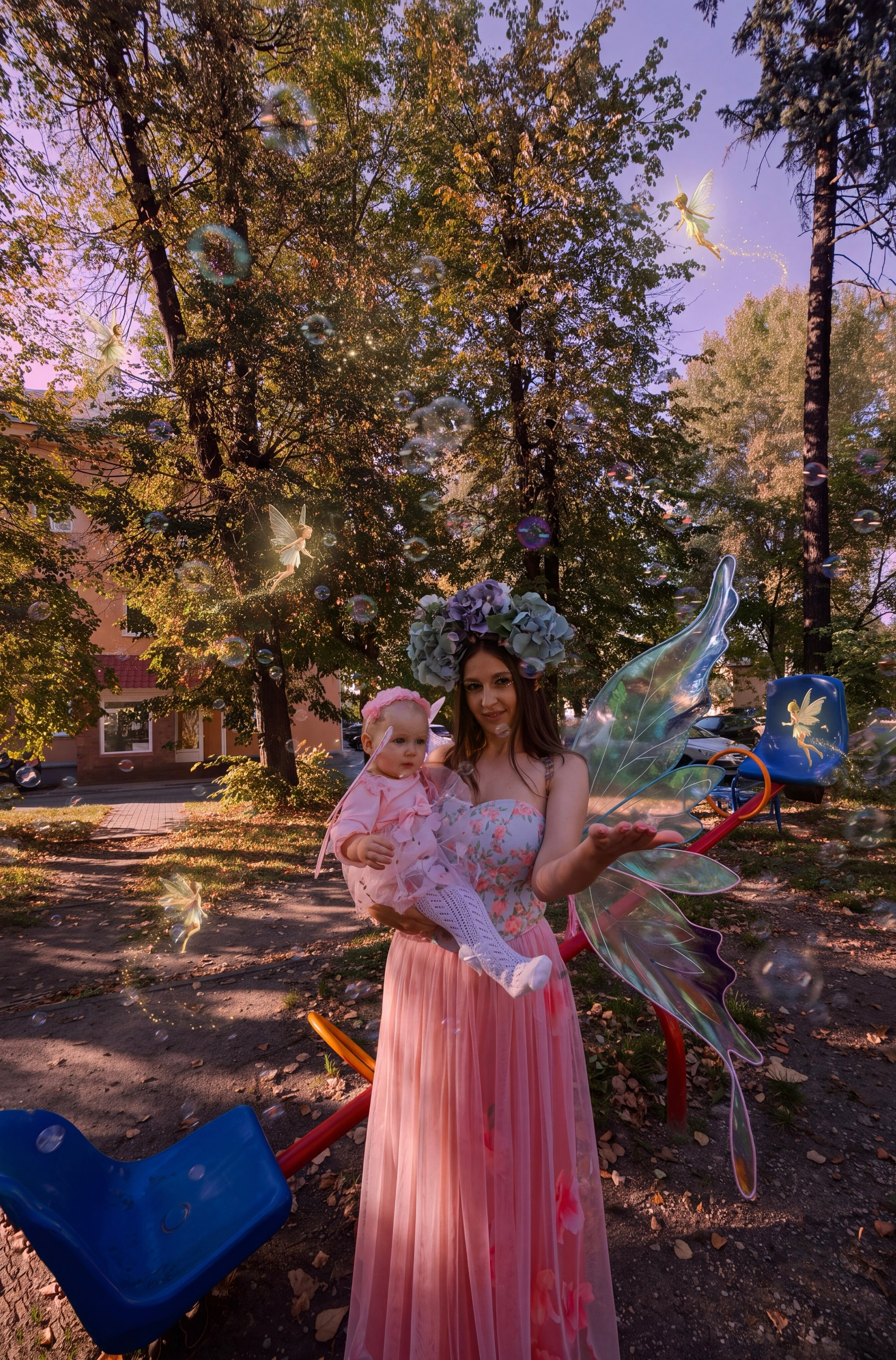 К годику малышки Агаты. Фотохудожница Лина Дрейк