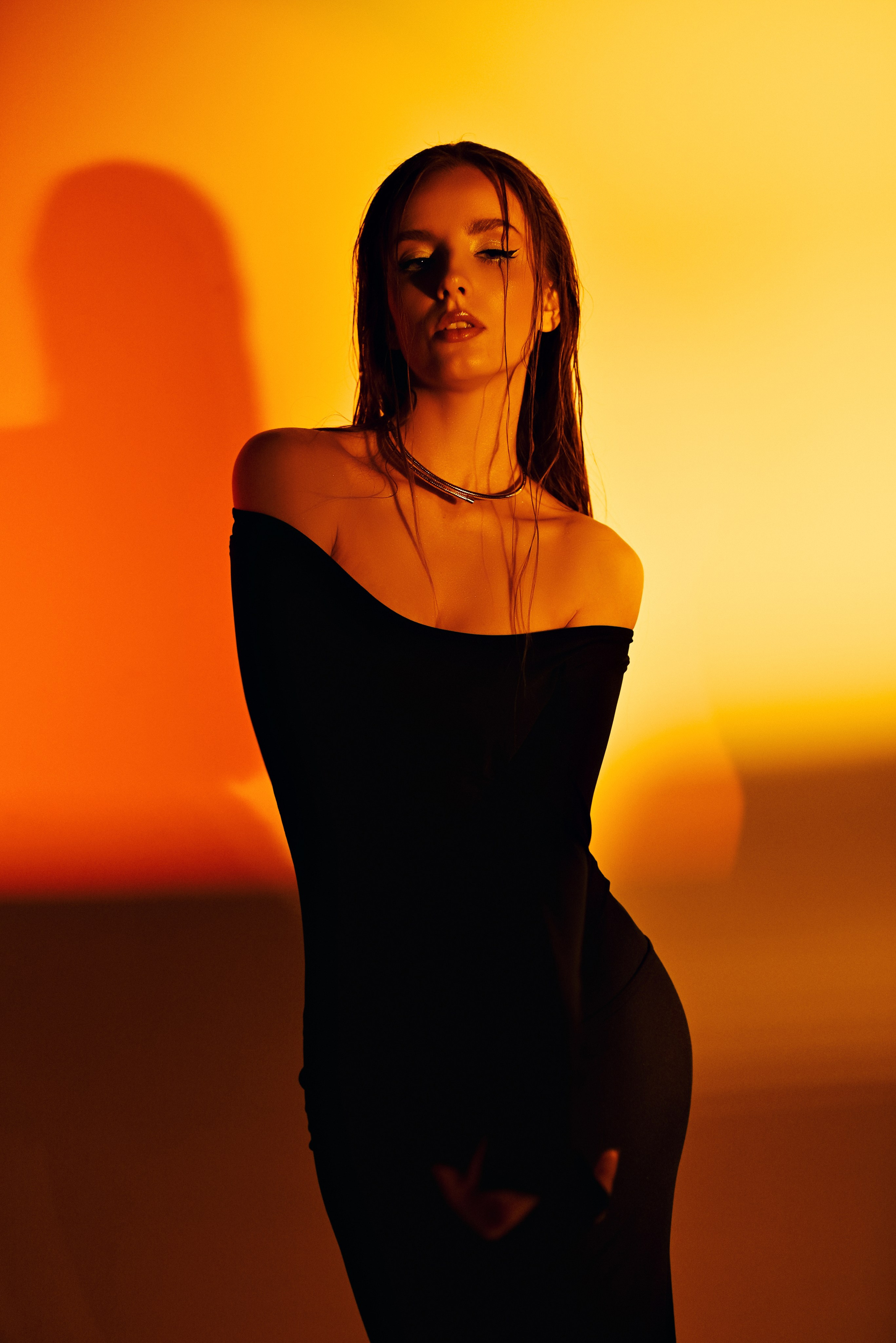 Фотосессия с цветным светом. Фотограф в Витебске Сергей Томашев