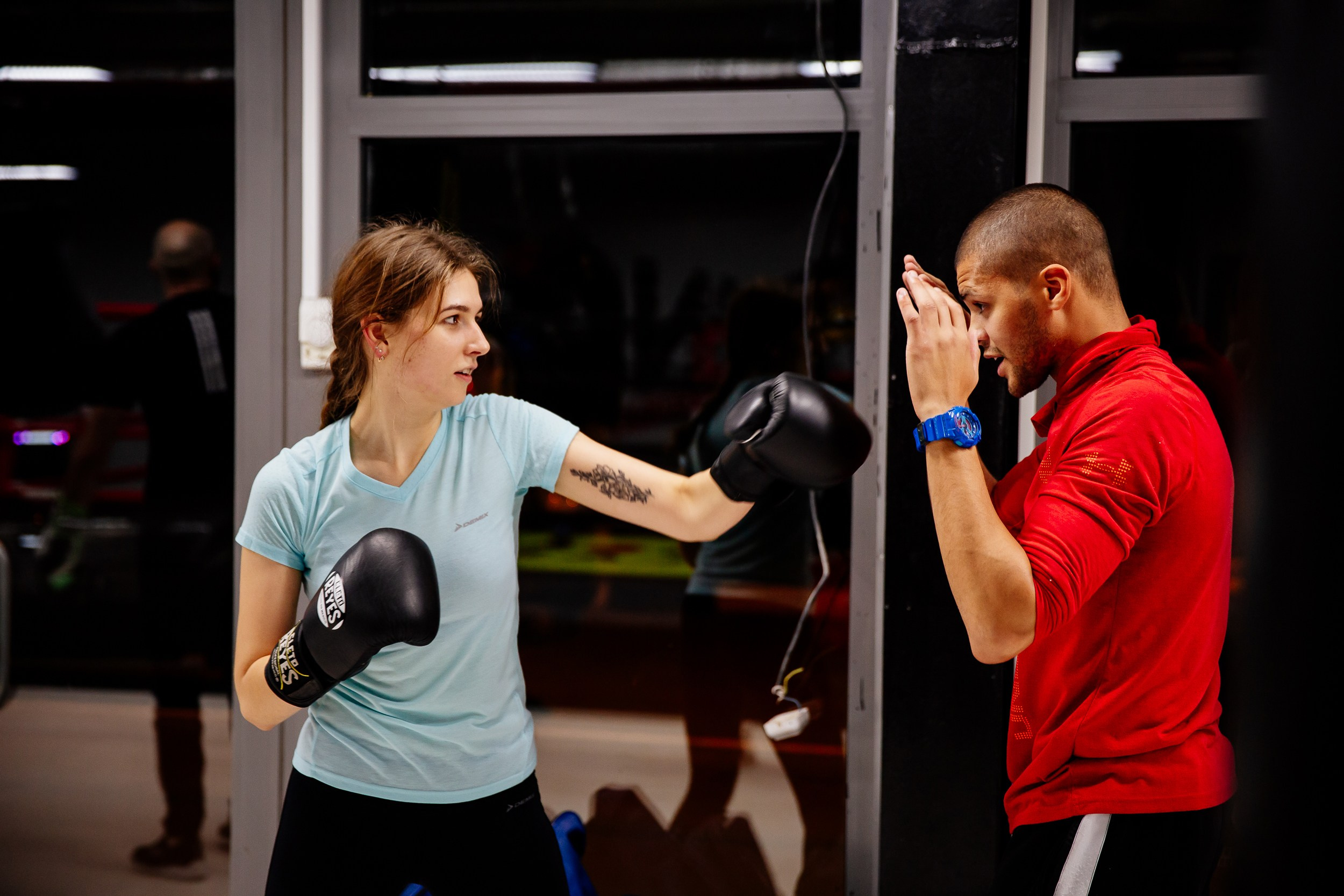 спортивная фотосессия, спортивный фотограф, бокс, тренер