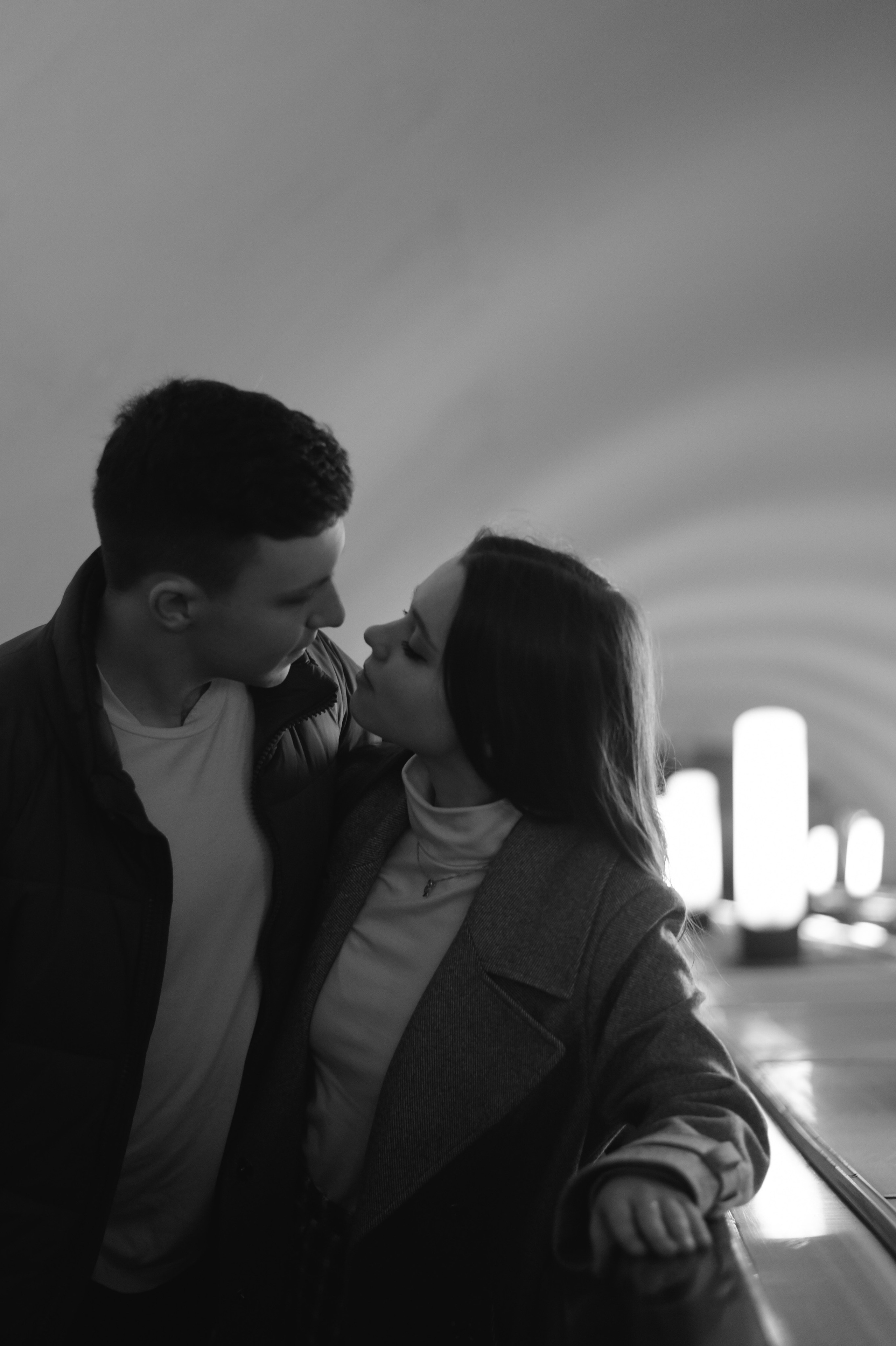 Пустое метро. Фотограф Лола Волна, город Москва