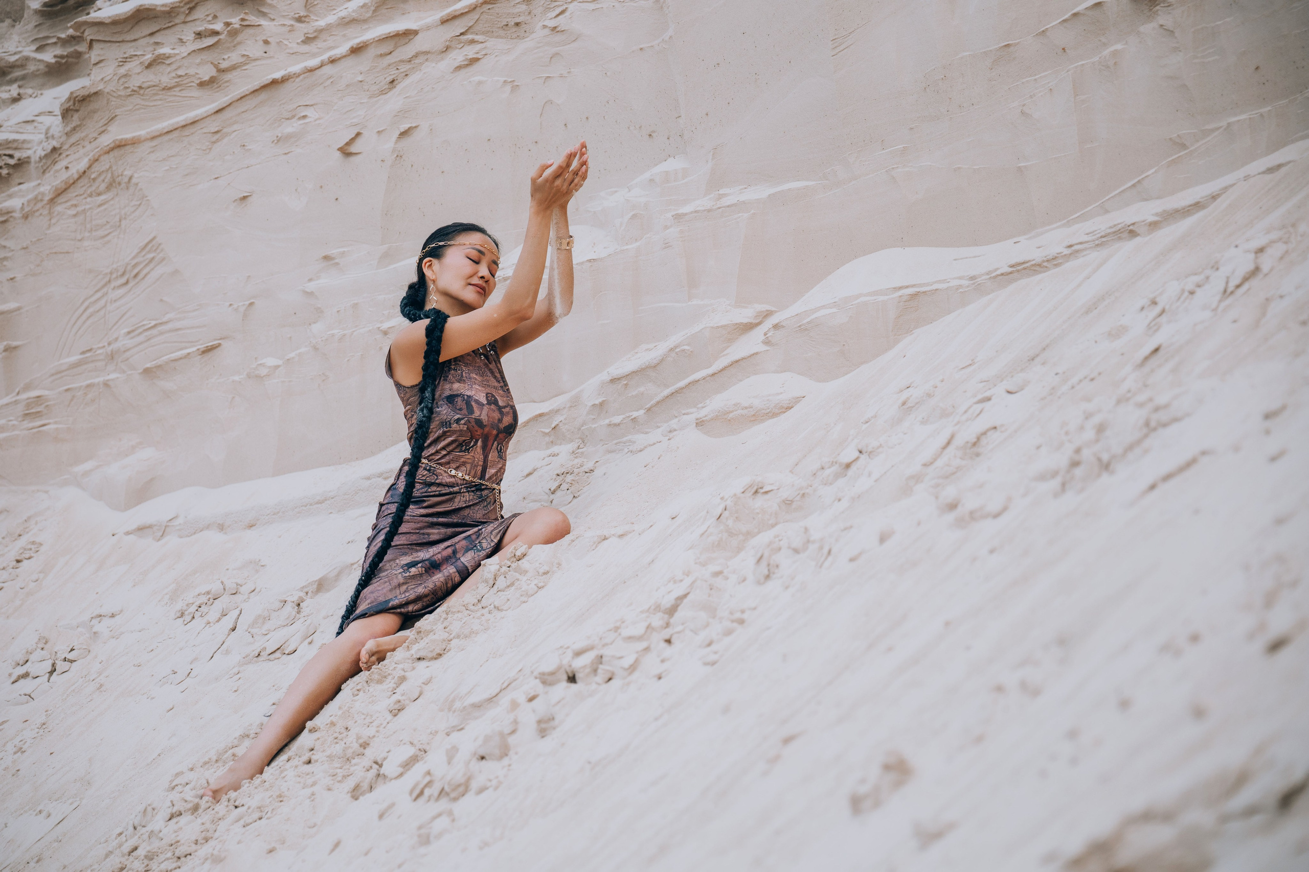 В пустыне. Фотограф Александра Кузуб Санкт-Петербург