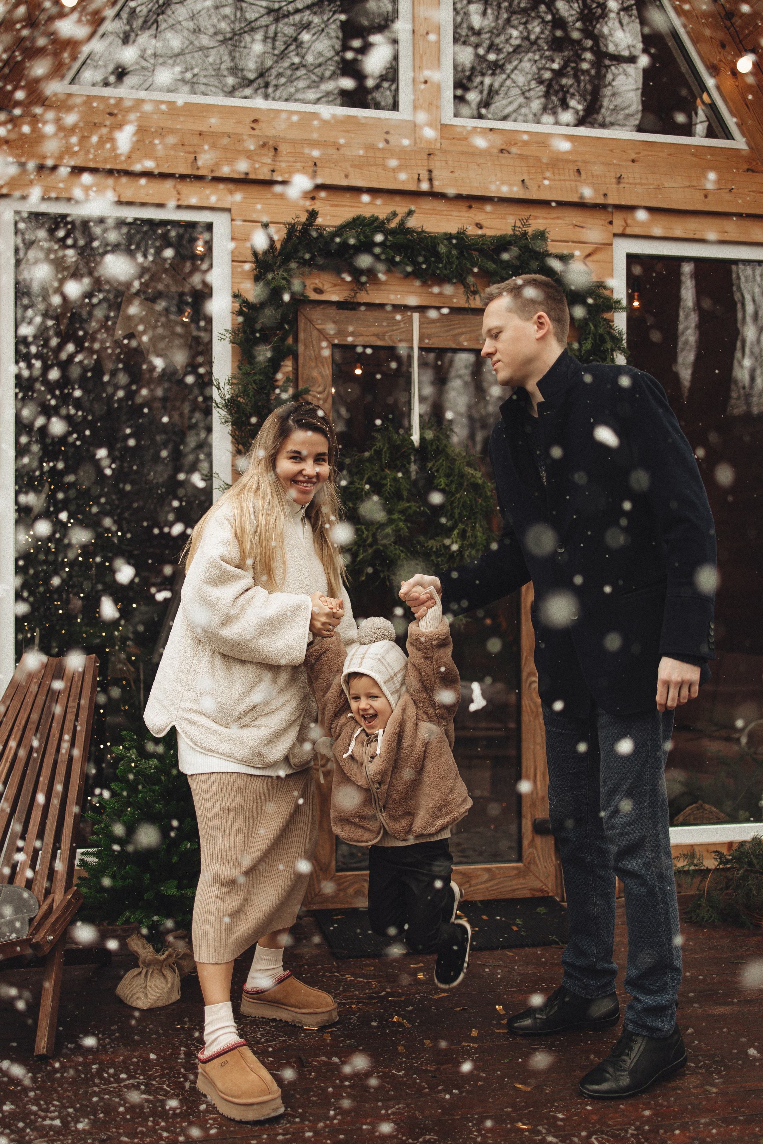 Новогодняя история в домике. Семейный и детский фотограф, таганрог, ростов-на-дону