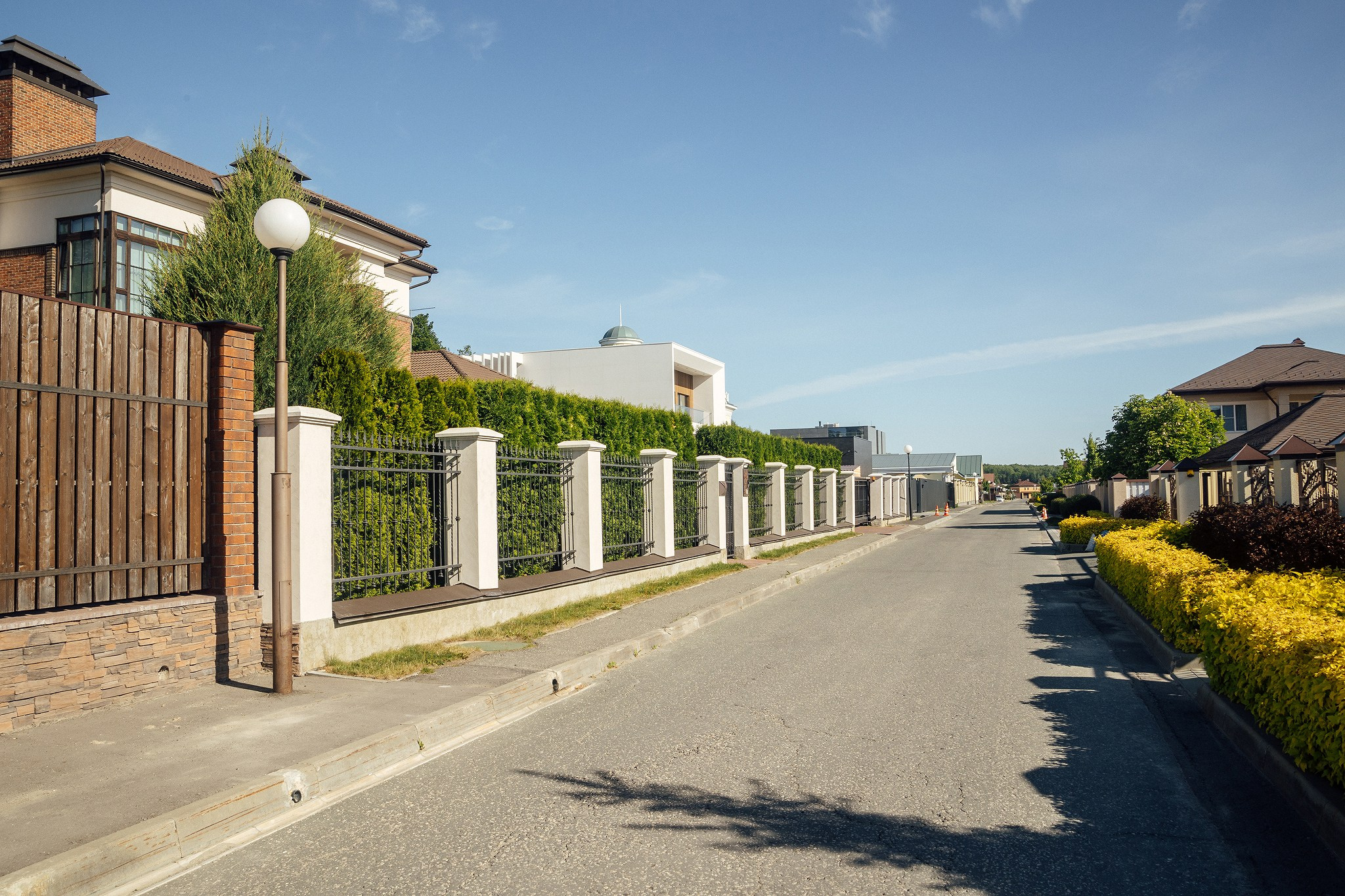 Съёмка загородного посёлка. Фотограф для бизнеса. Павел Козырь