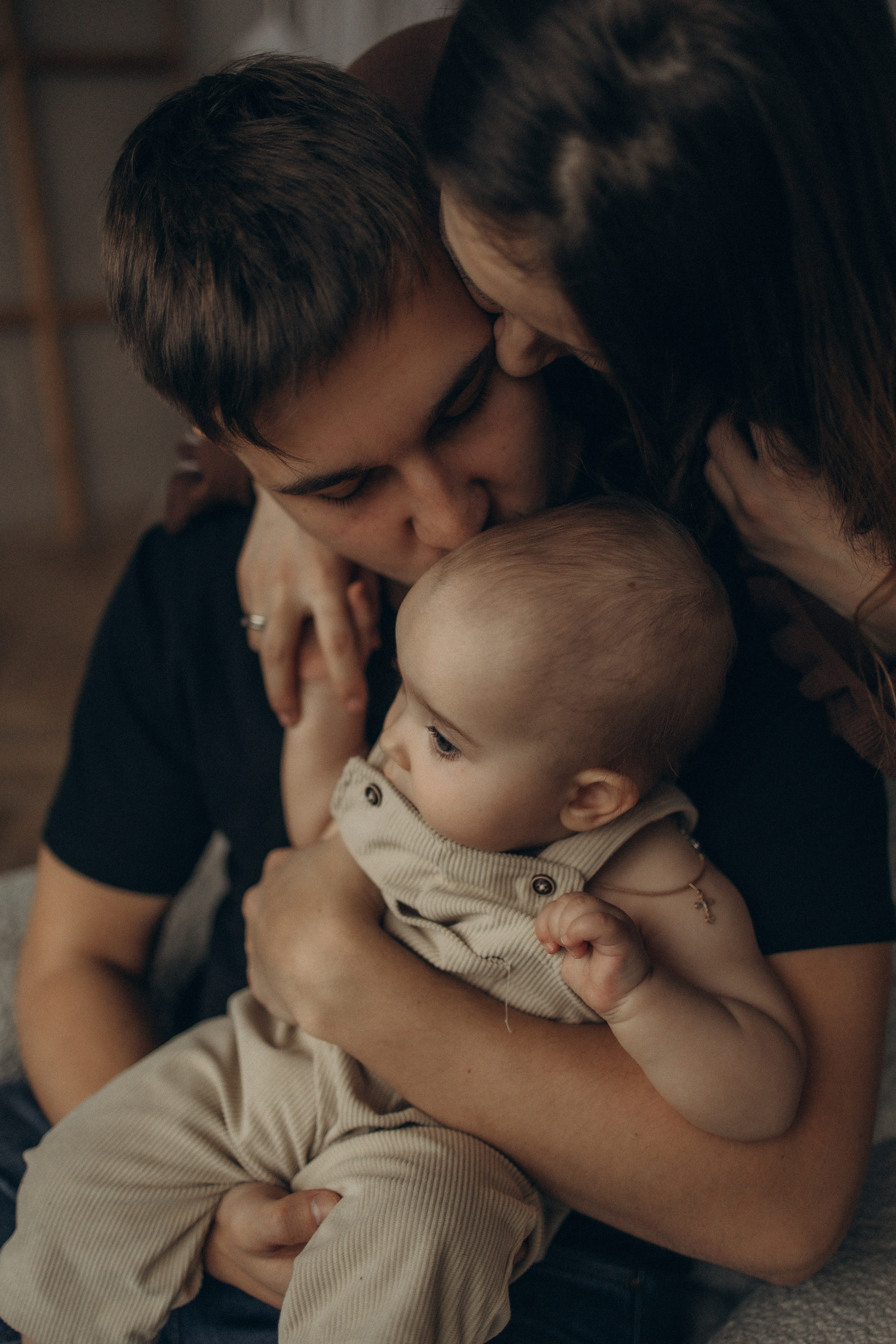 Настя, Никита и малышка Мира. Фотокарточки о вас и о большой любви!