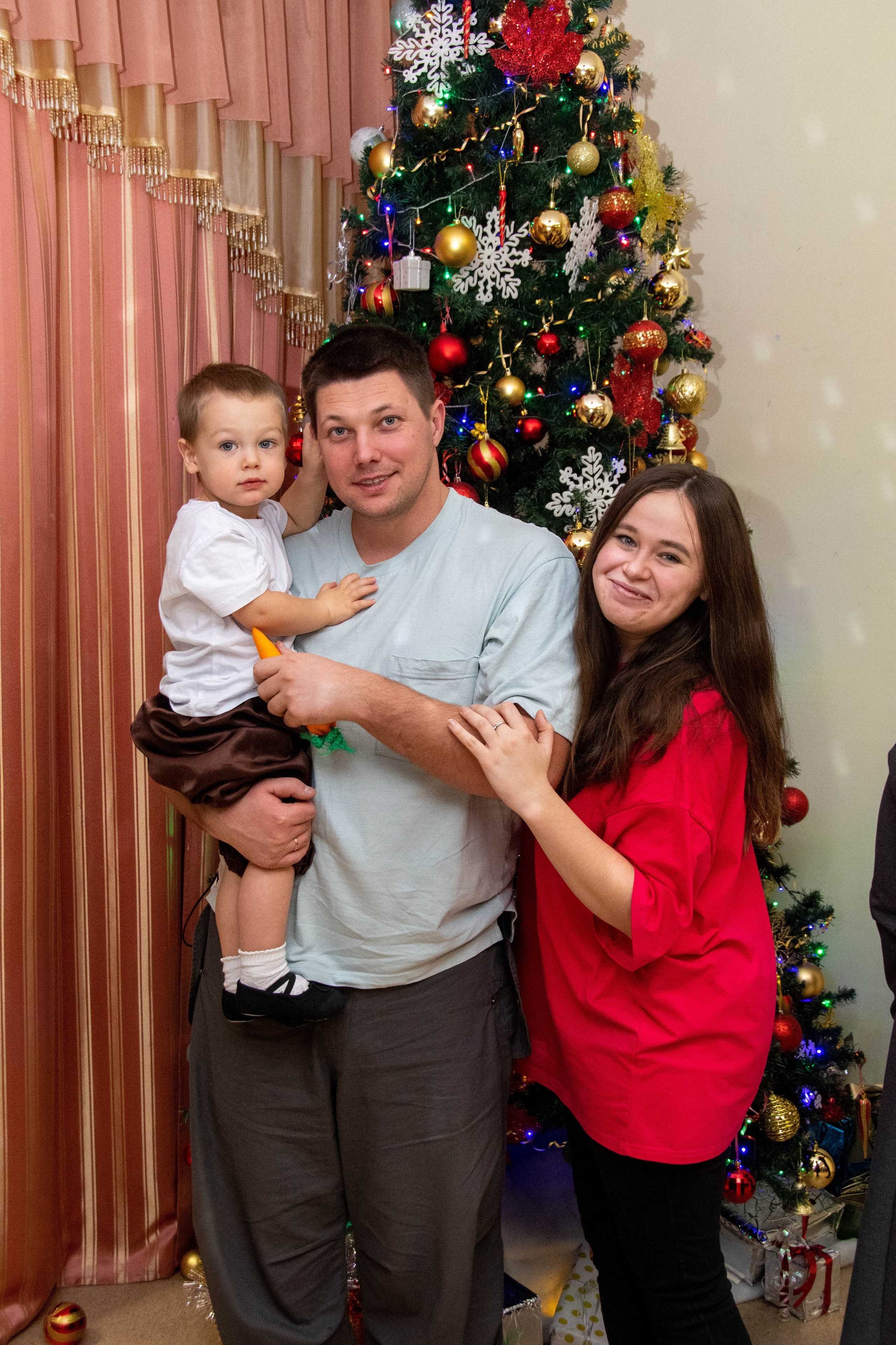 2023 Новый год. Акварель, Первомайка. Репортажный и детский фотограф в Новосибирске