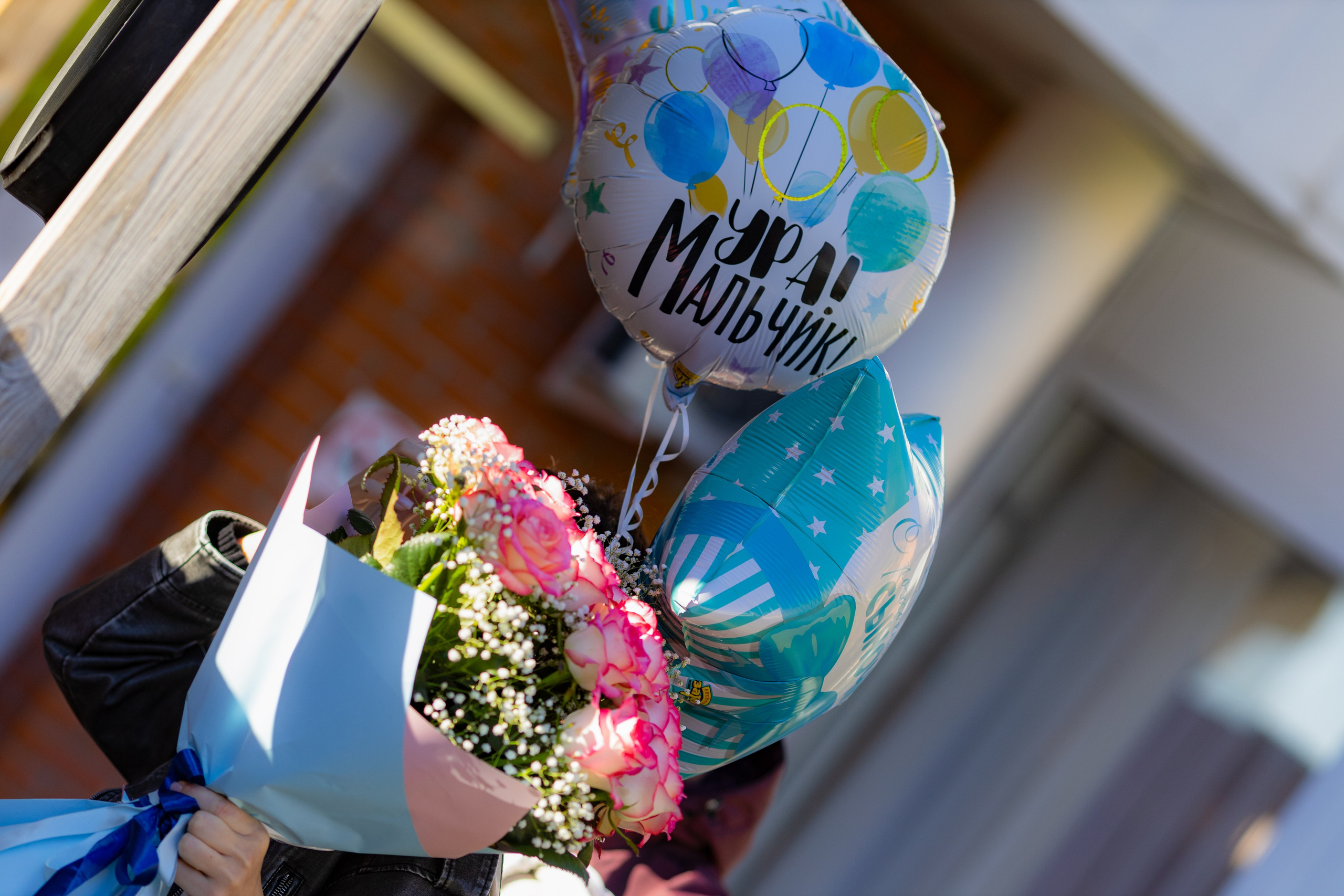 Выписка Даниила. Детский и семейный фотограф Евгения Вахнеева Москва Зеленоград