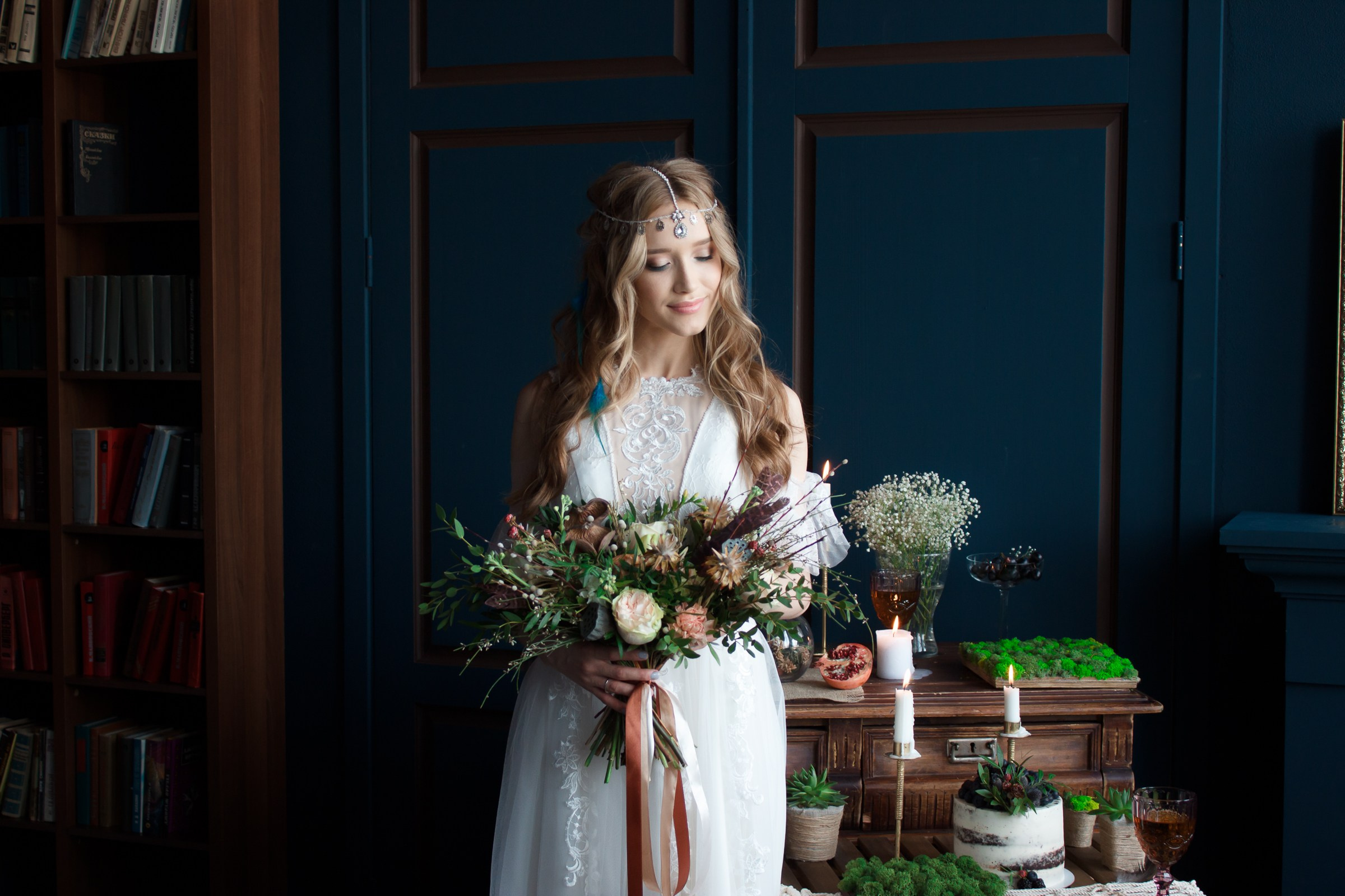 Свадебная фотосессия с совой. Главная