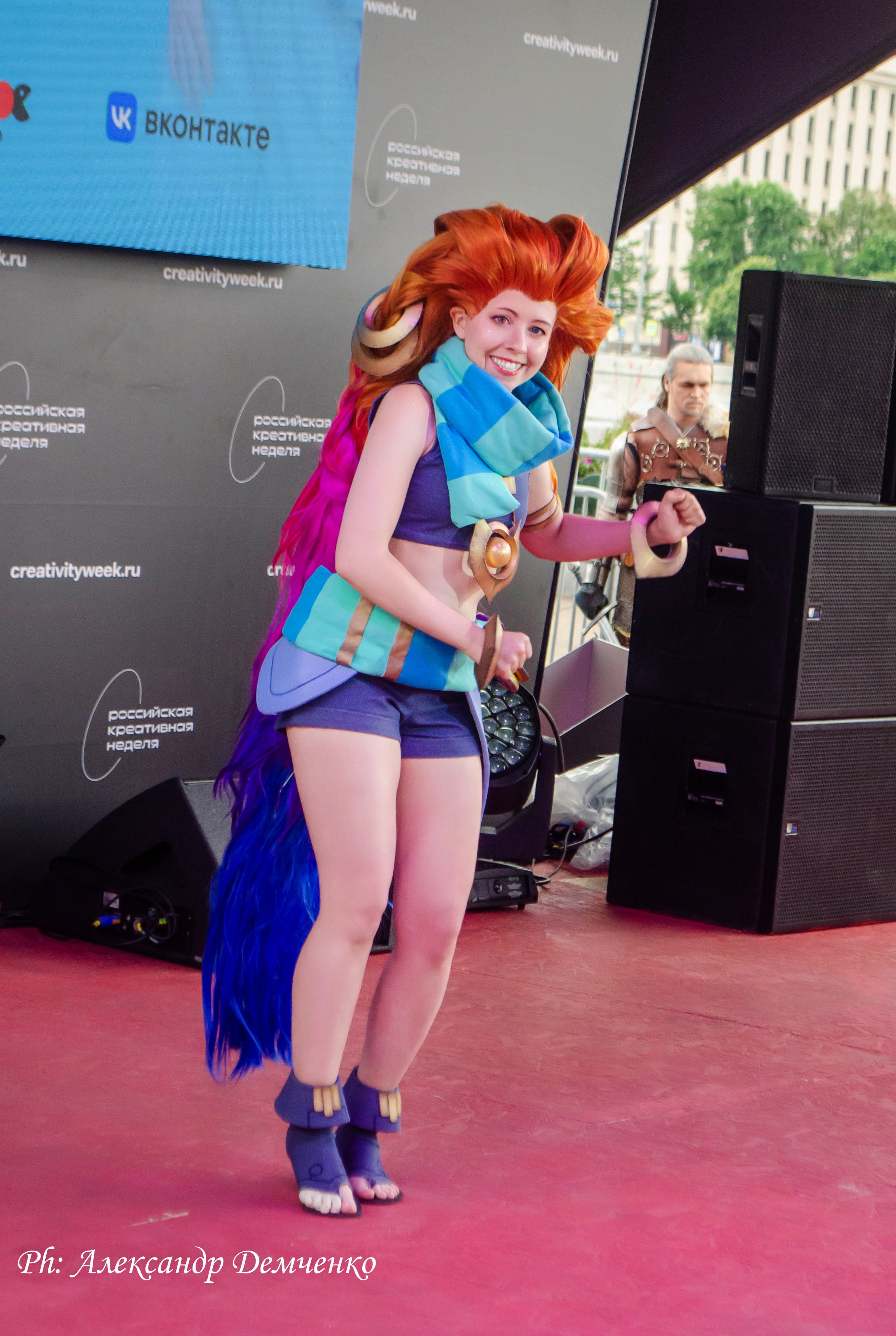 Фотосессия в Парке Горького на Лидеры молодого контента