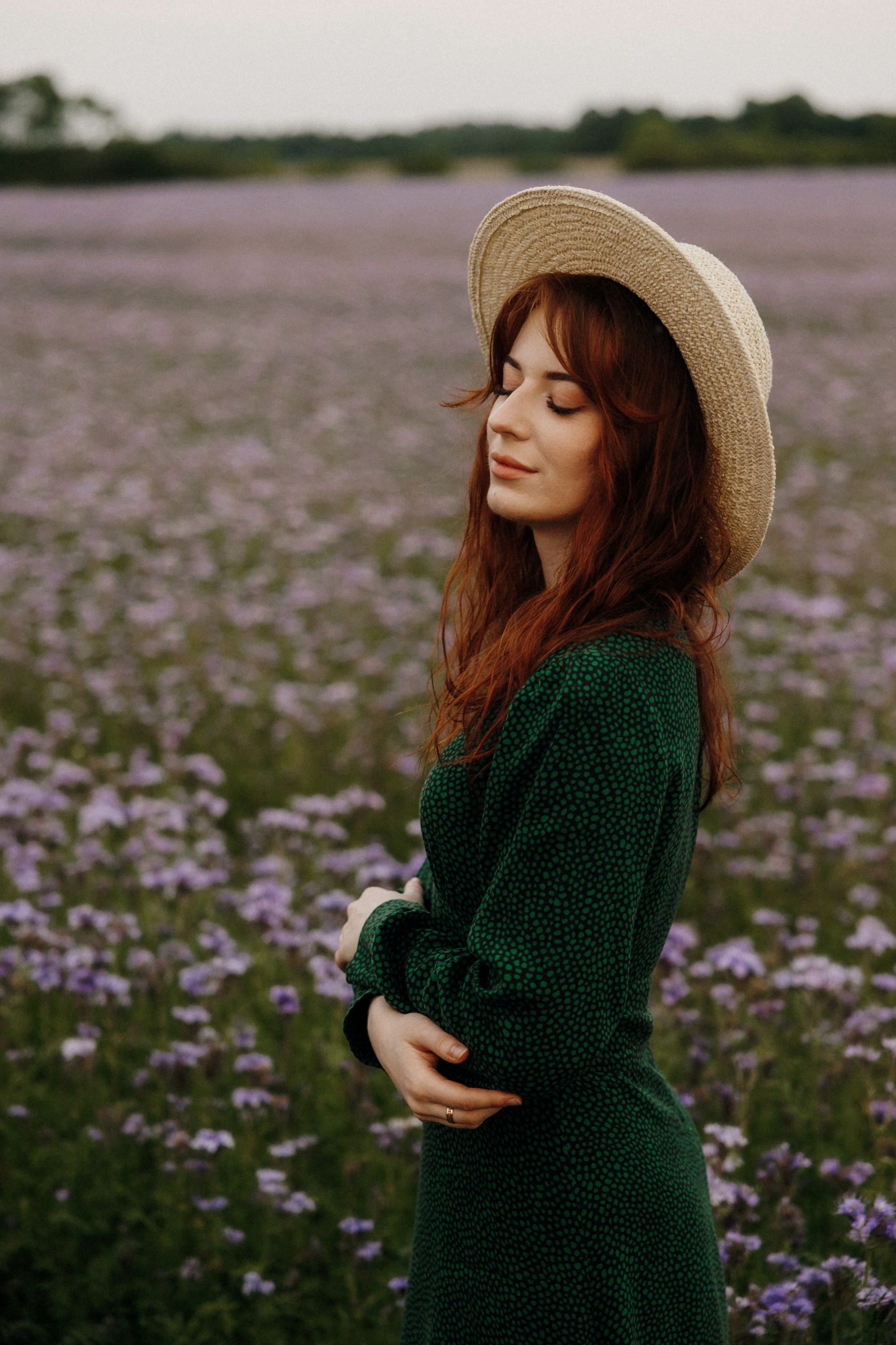 Фотосессия в цветочном поле. Свадебный и семейный фотограф Витебск, Минск, Андрей Павлов