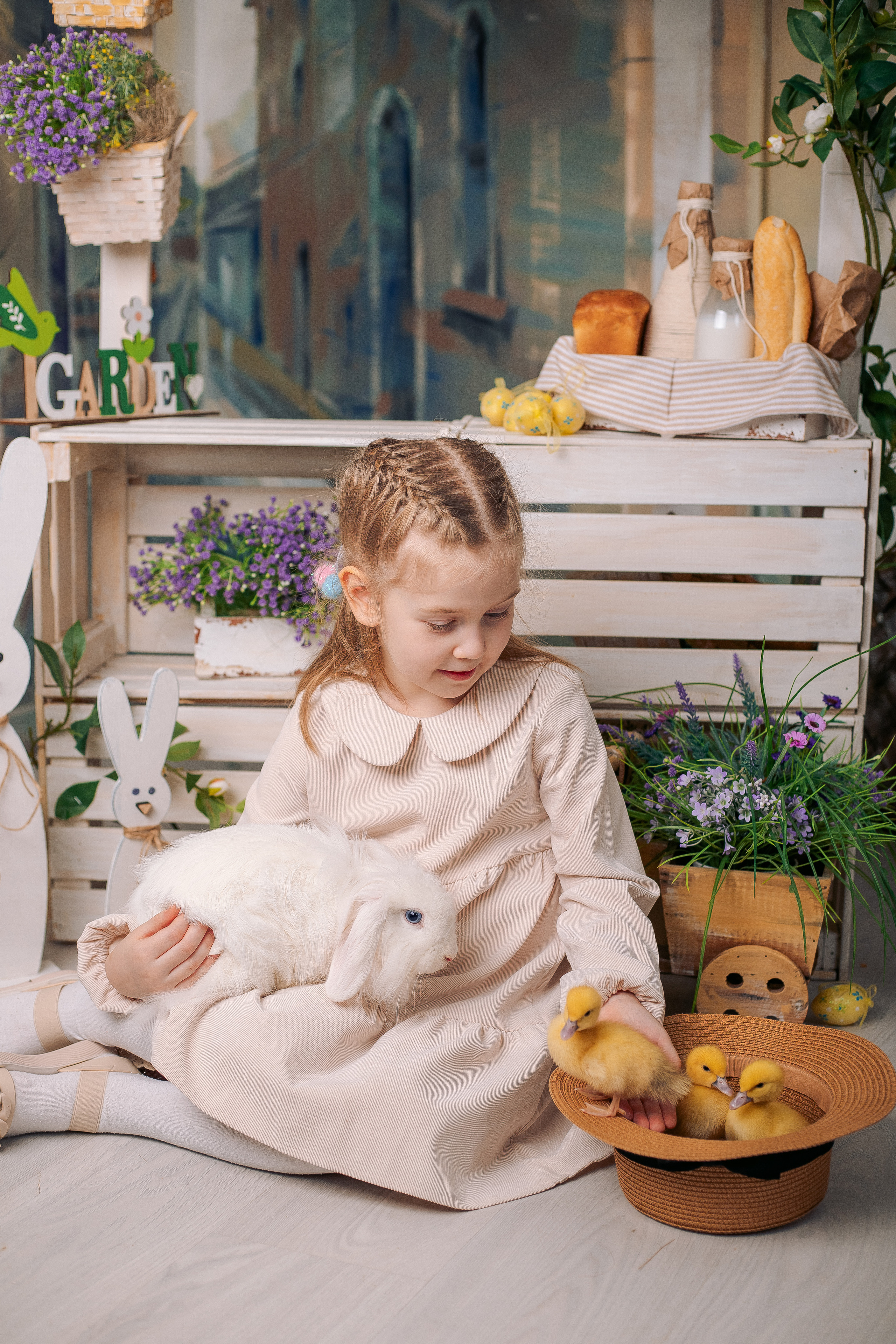 Пасхальный фотодень спб фотосессия с цыплятами и утятами. Фотограф в Санкт-Петербурге, Анна Скворцова