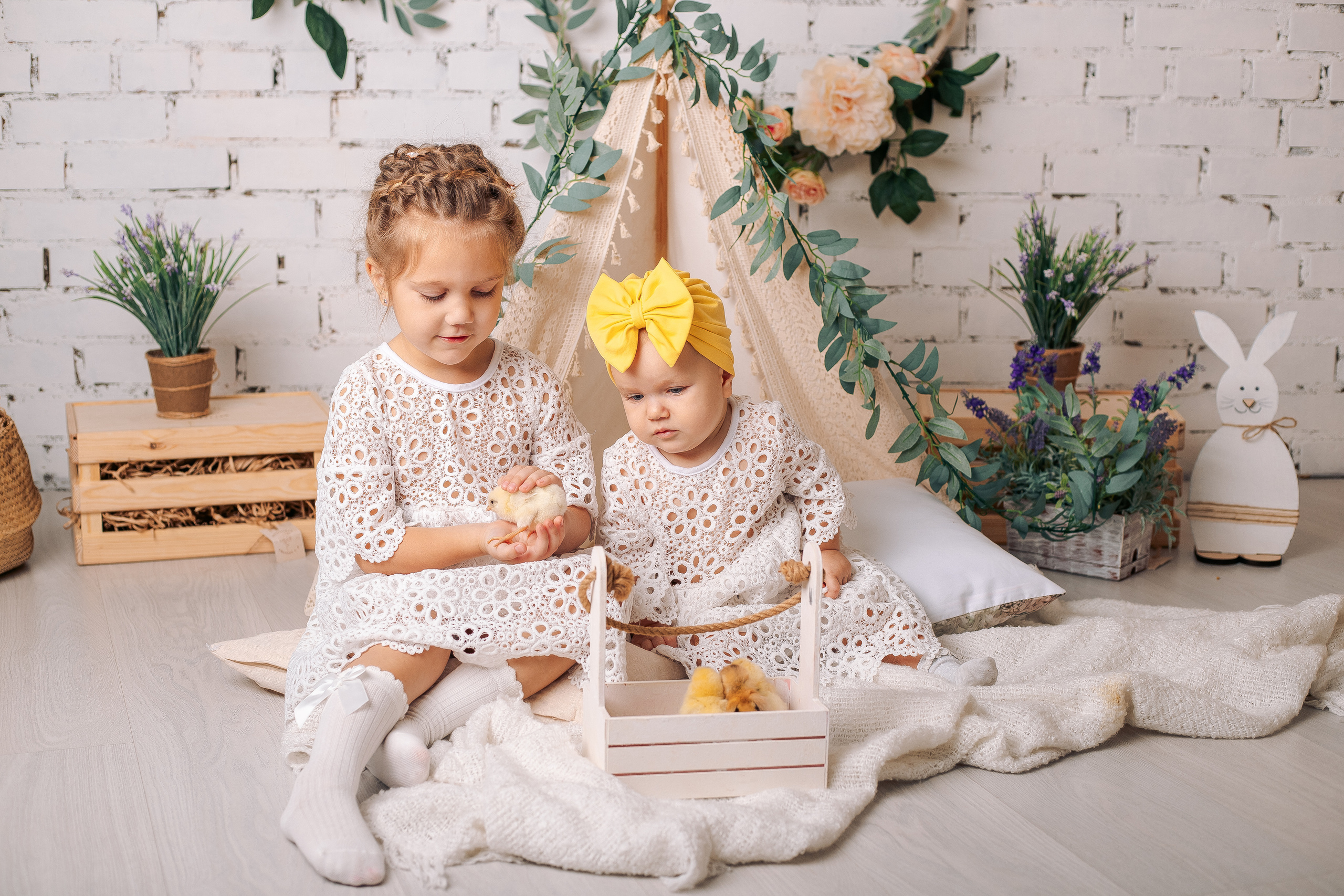 Пасхальный фотодень спб фотосессия с цыплятами и утятами. Фотограф в Санкт-Петербурге, Анна Скворцова