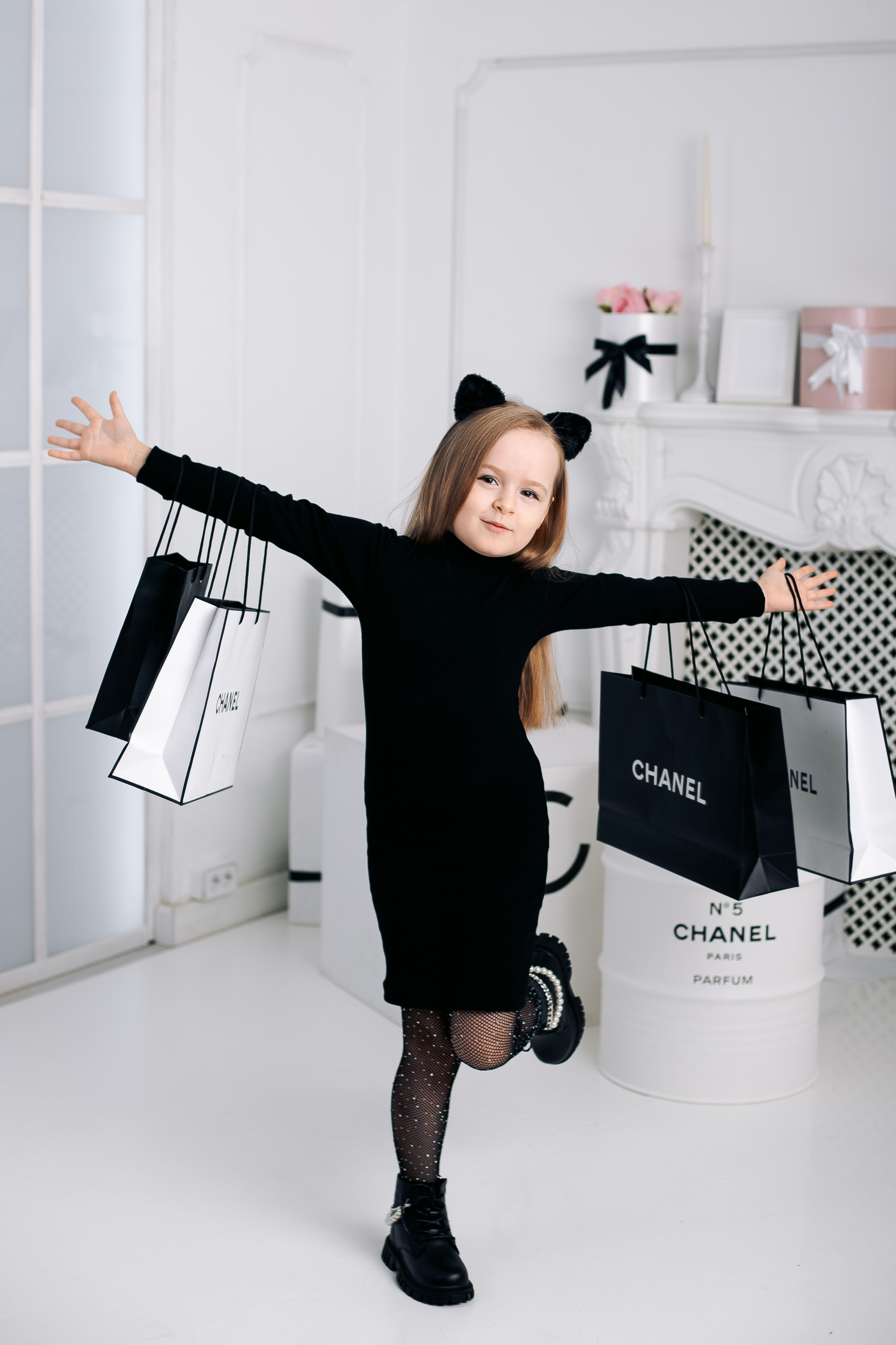 Фотосессия для подростков Шанель кошечки. Фотограф в Санкт-Петербурге, Анна Скворцова