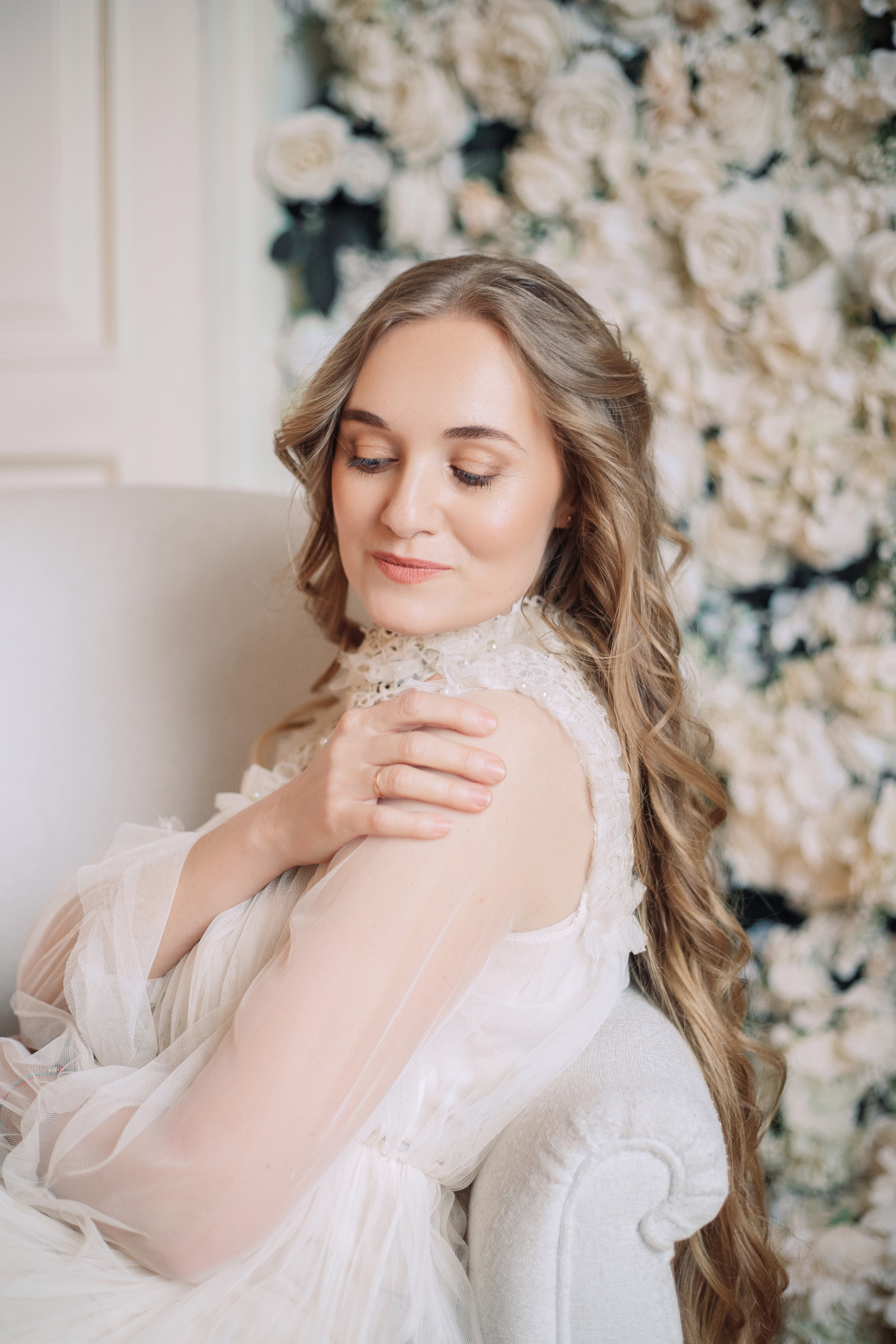 Свадебная фотосессия в студии для невесты. Фотограф в Санкт-Петербурге, Анна Скворцова