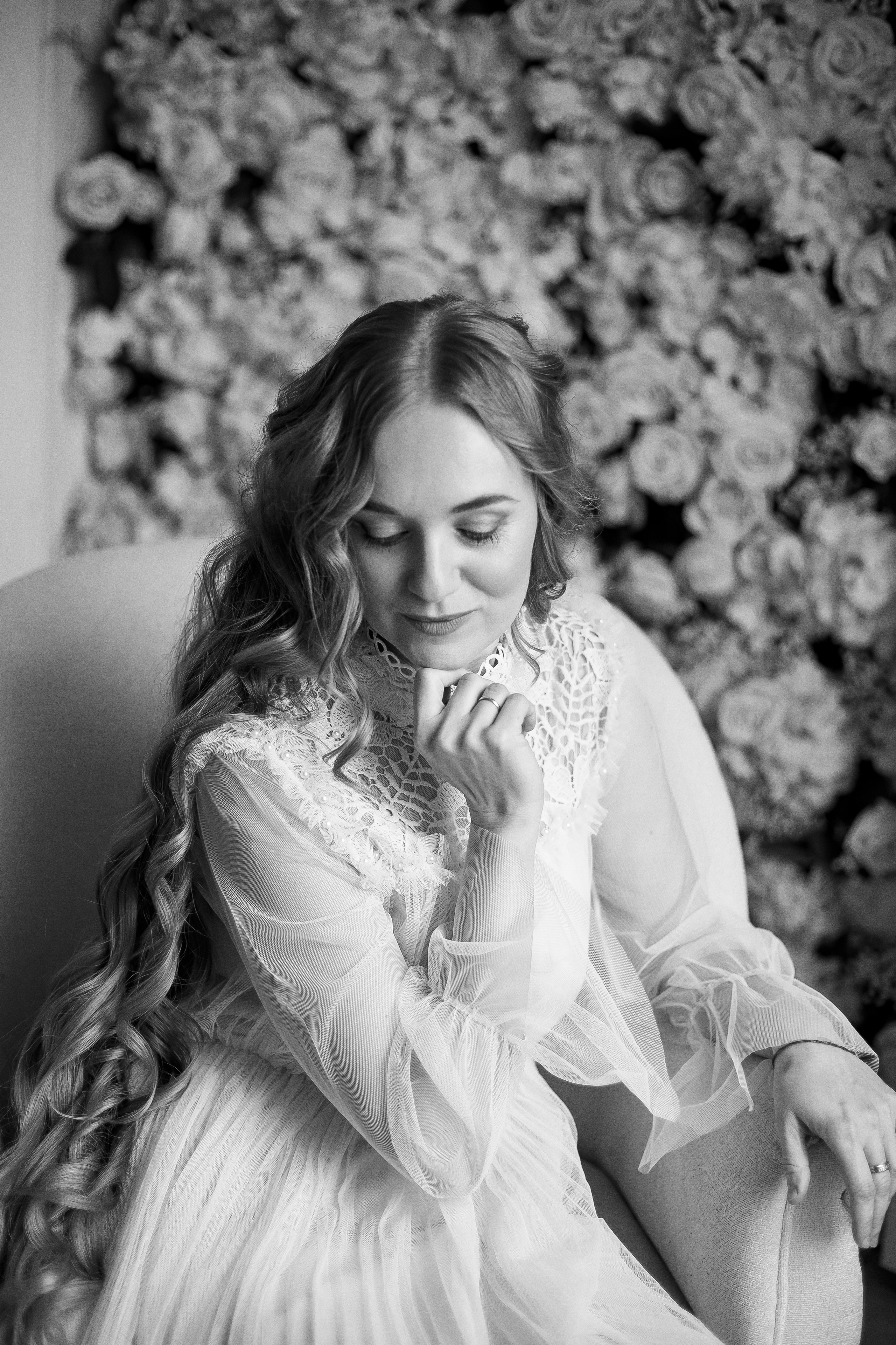 Свадебная фотосессия в студии для невесты. Фотограф в Санкт-Петербурге, Анна Скворцова