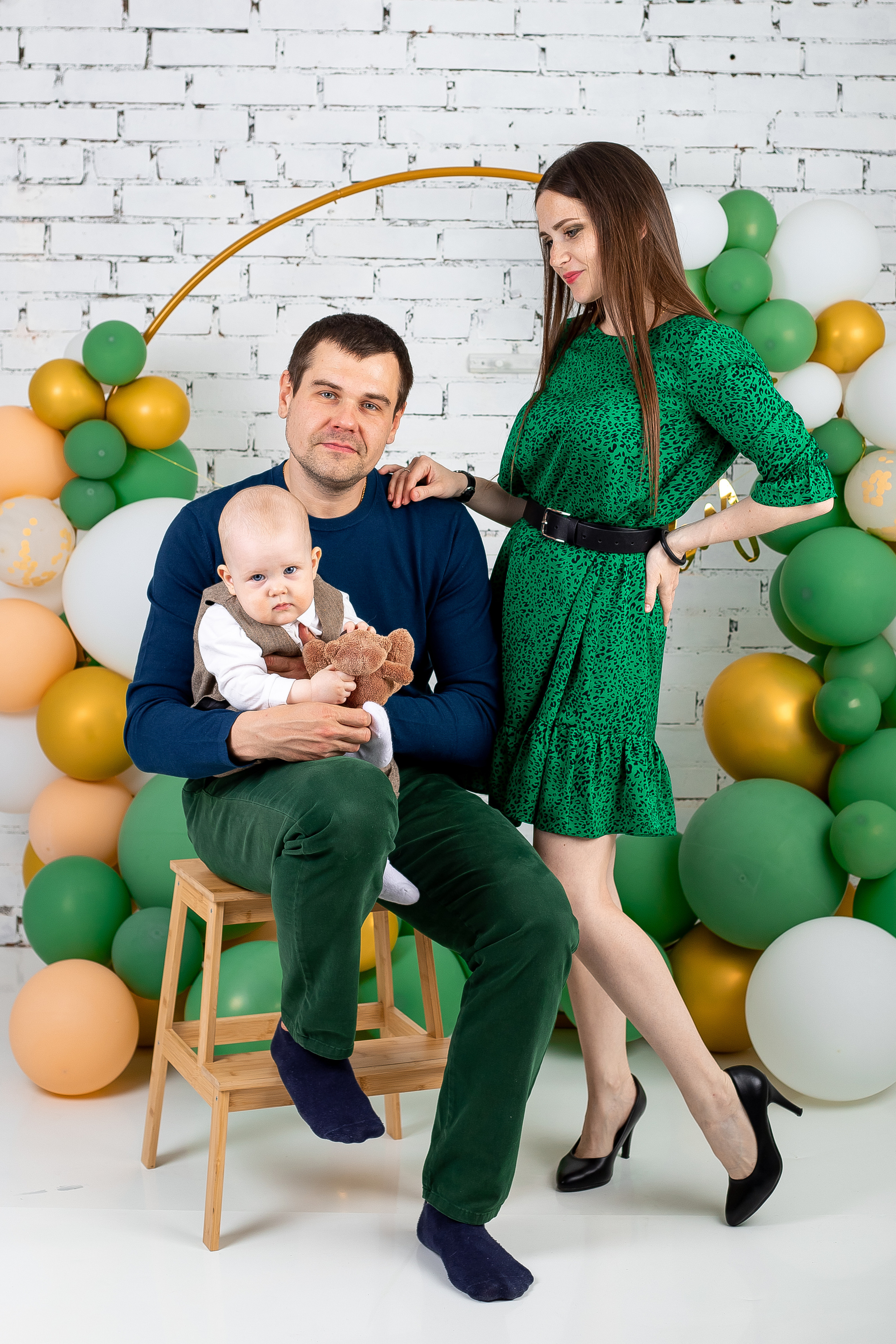 Семейная фотосессия годовасия в Санкт-Петербурге. Фотограф в Санкт-Петербурге, Анна Скворцова