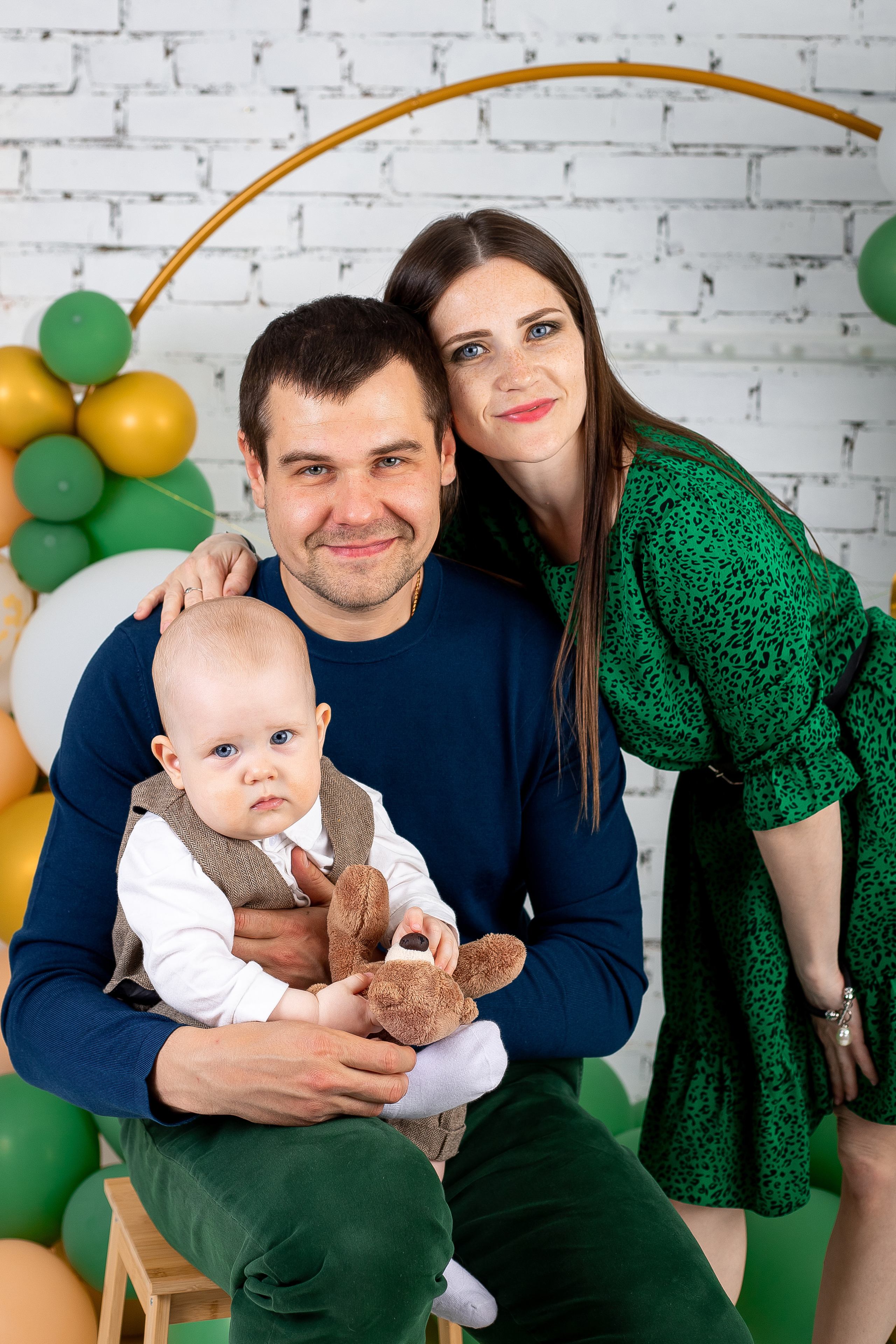 Семейная фотосессия годовасия в Санкт-Петербурге. Фотограф в Санкт-Петербурге, Анна Скворцова