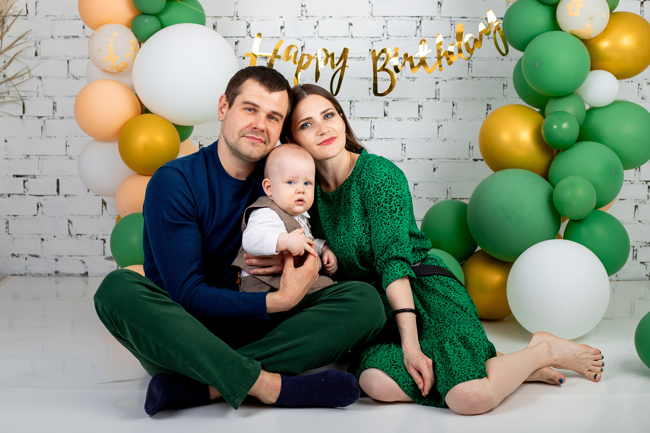 Семейная фотосессия годовасия в Санкт-Петербурге. Фотограф в Санкт-Петербурге, Анна Скворцова