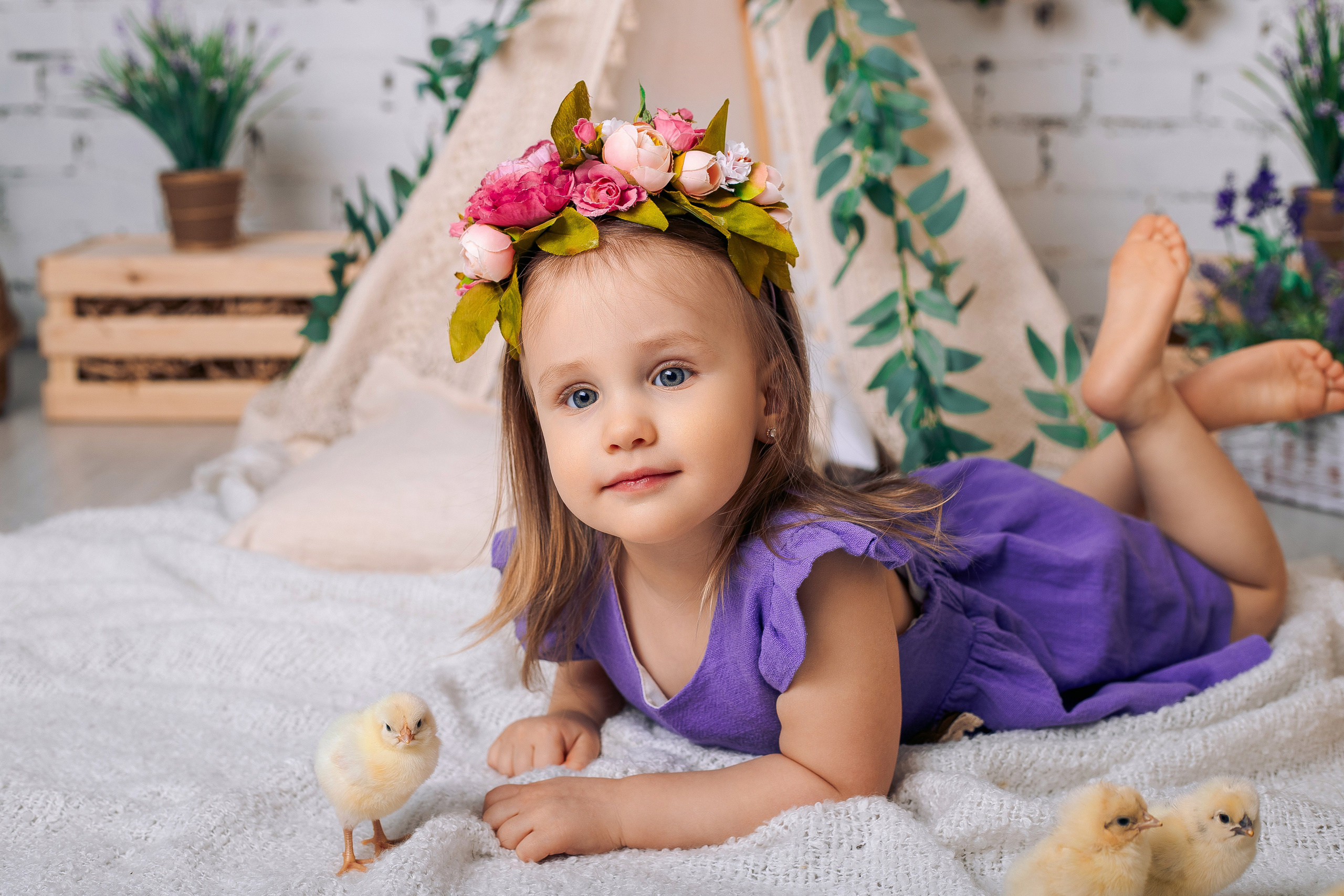 Пасхальный фотодень спб фотосессия с цыплятами и утятами. Фотограф в Санкт-Петербурге, Анна Скворцова
