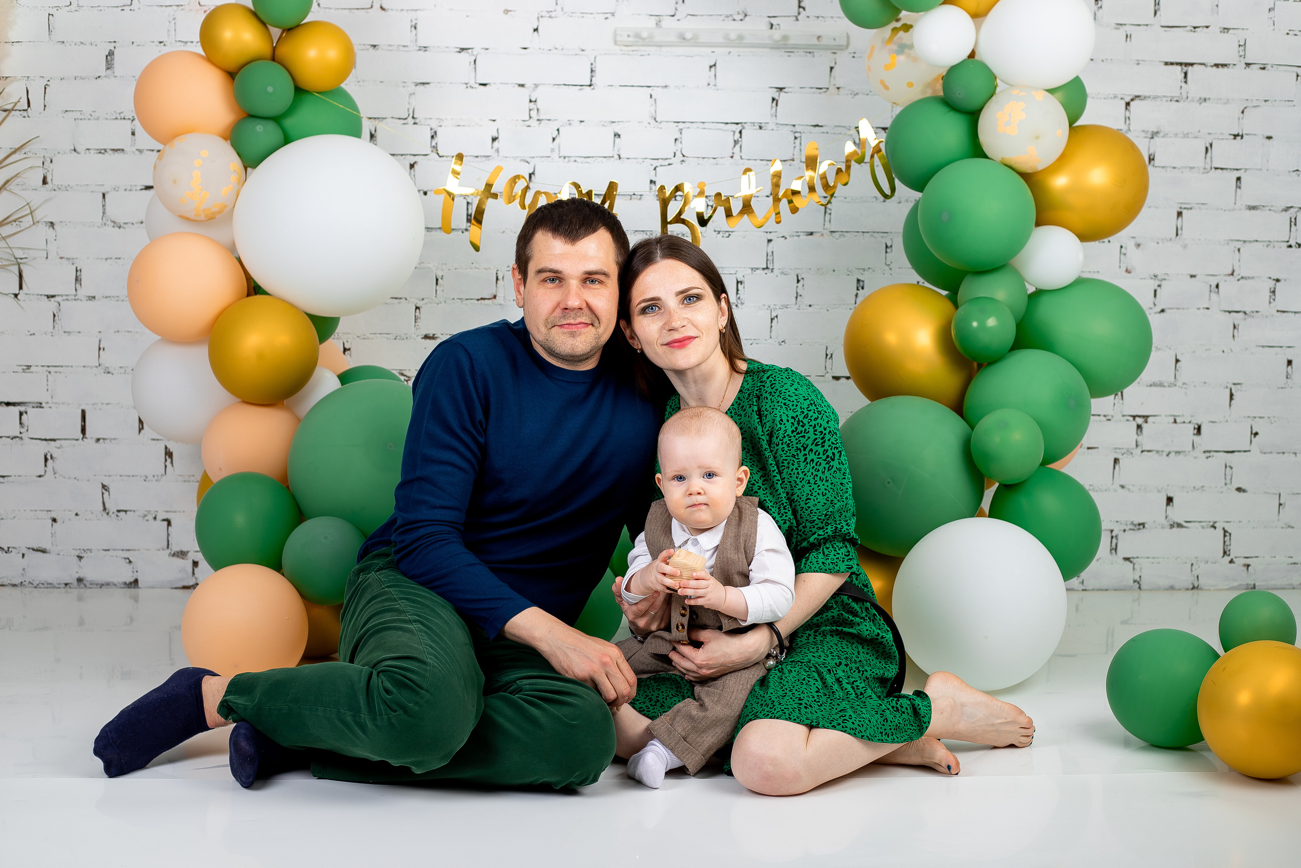 Семейная фотосессия годовасия в Санкт-Петербурге. Фотограф в Санкт-Петербурге, Анна Скворцова