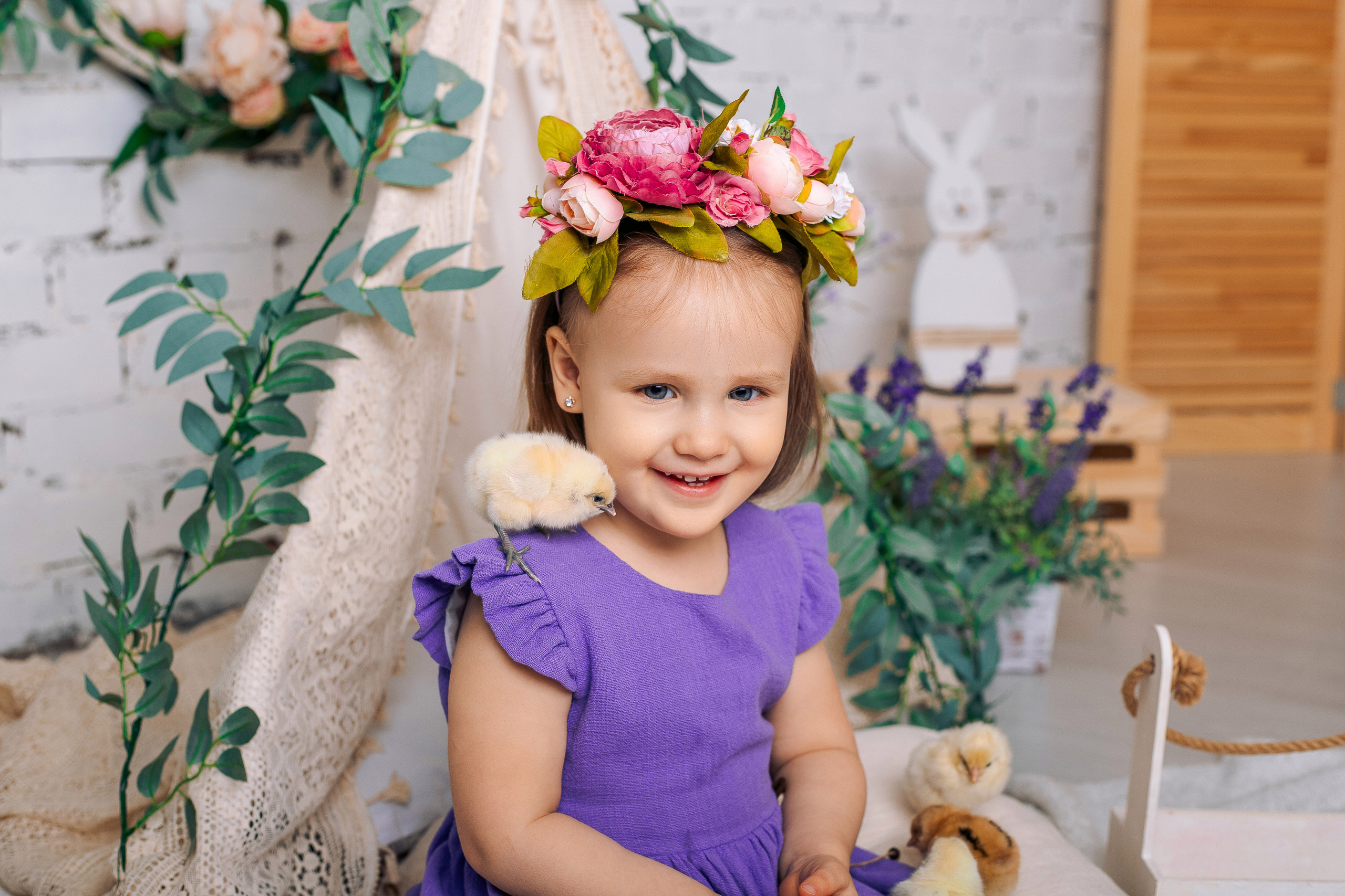 Пасхальный фотодень спб фотосессия с цыплятами и утятами. Фотограф в Санкт-Петербурге, Анна Скворцова