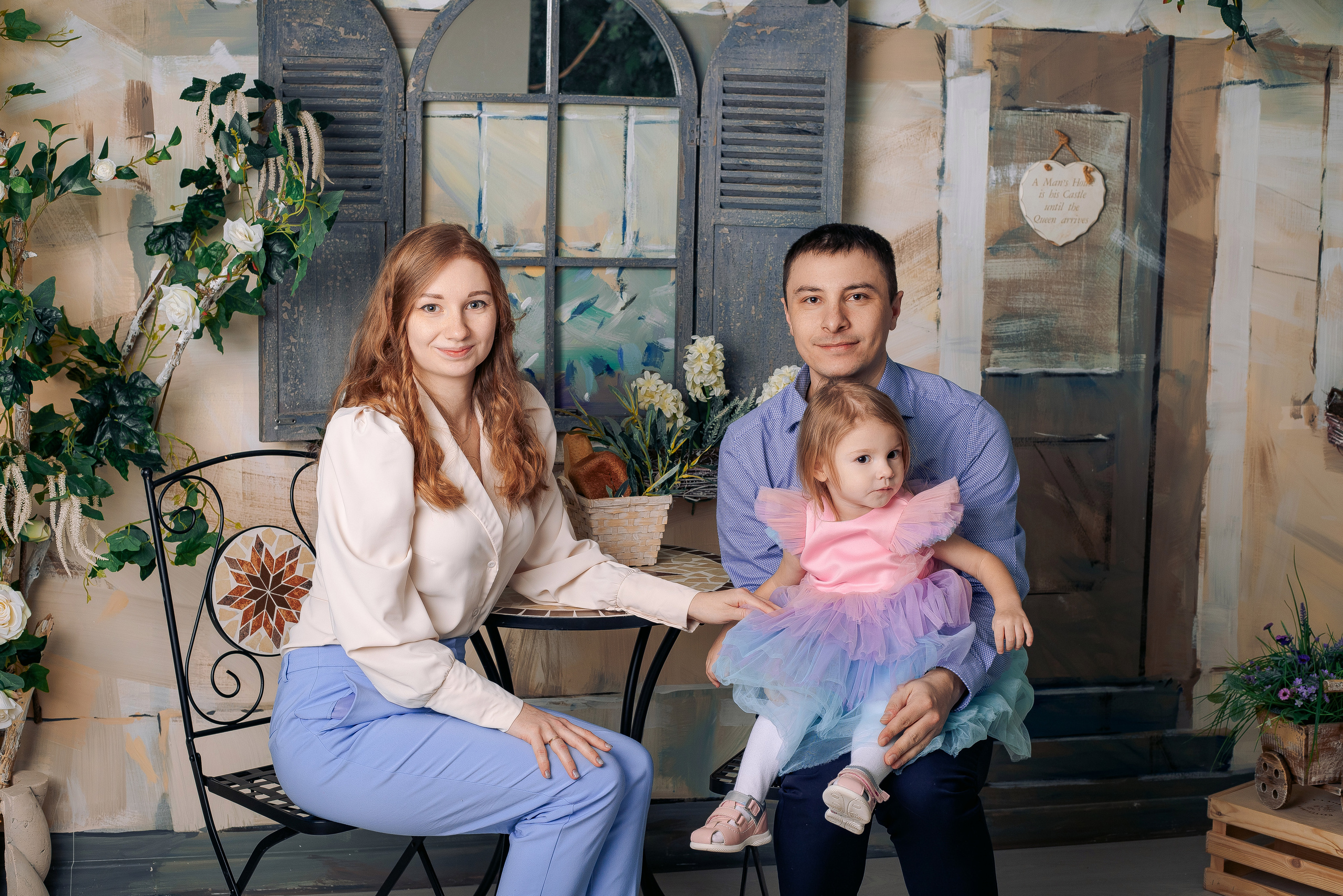 Семейная фотосессия в студии спб. Фотограф в Санкт-Петербурге, Анна Скворцова