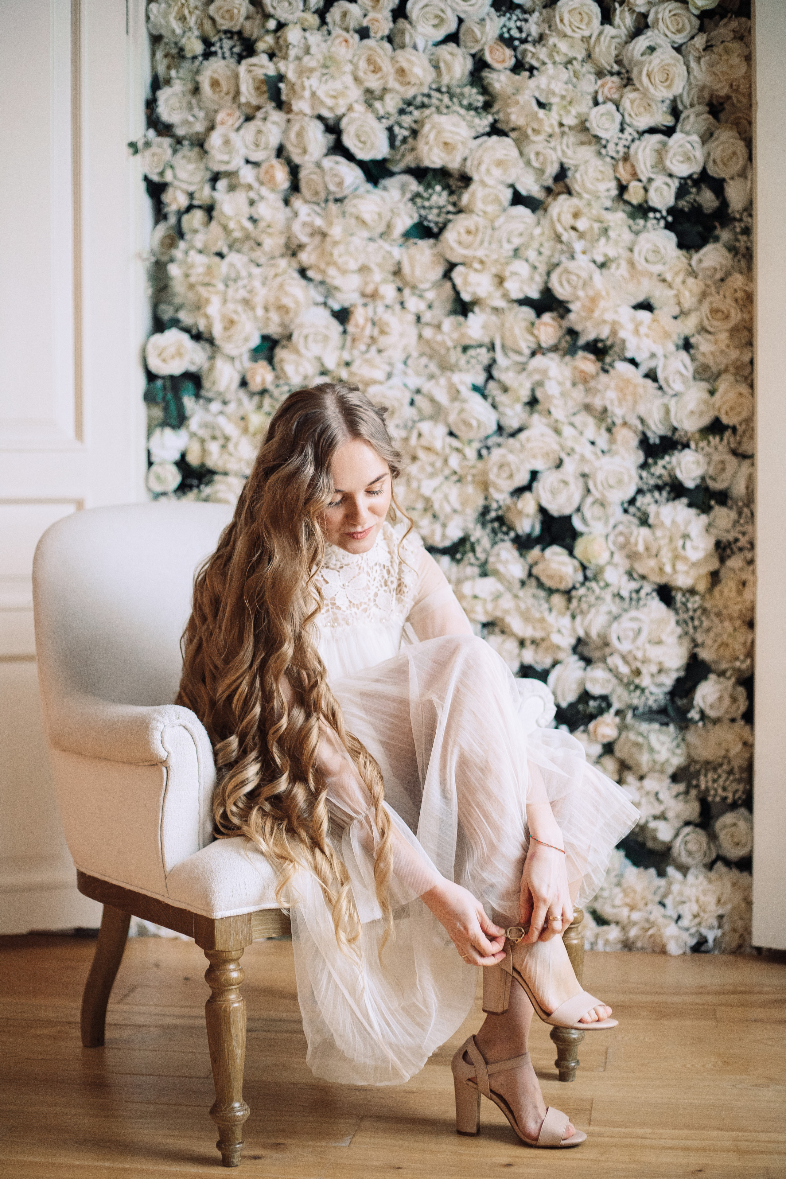 Свадебная фотосессия в студии для невесты. Фотограф в Санкт-Петербурге, Анна Скворцова