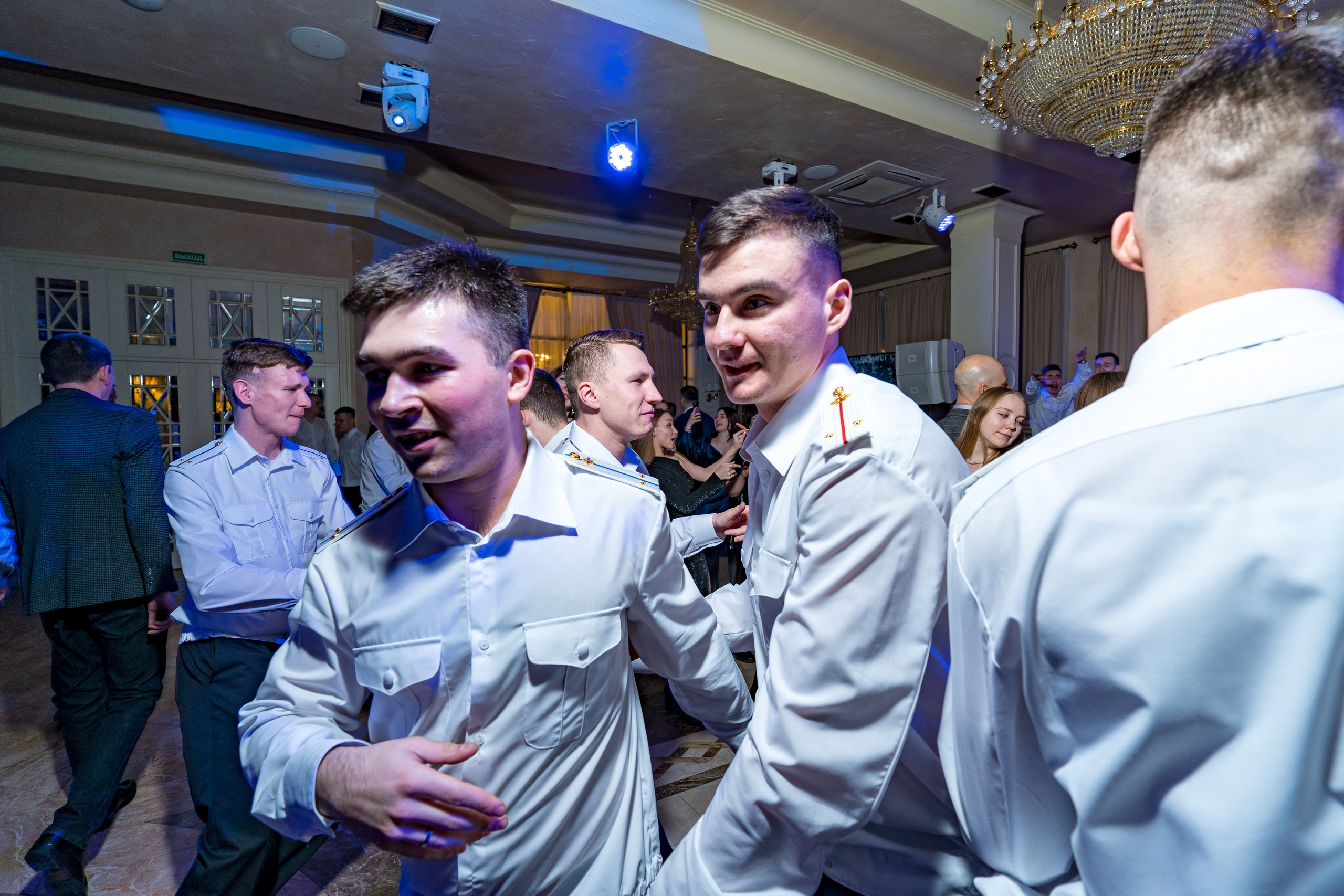 Фотосъемка выпуска военной академии и вручение дипломов