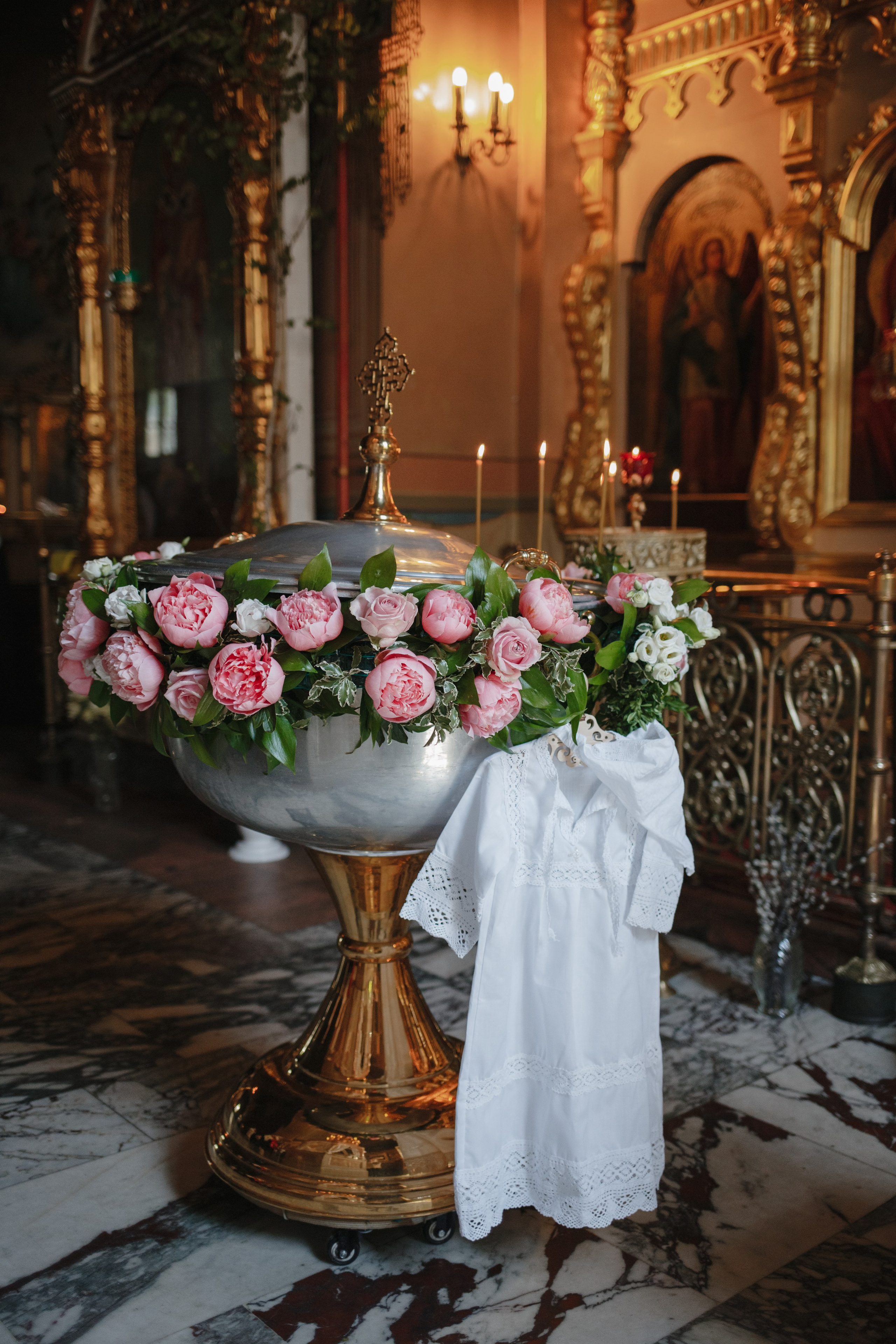 Крещение Валерии. Семейный фотограф Николаева Ольга