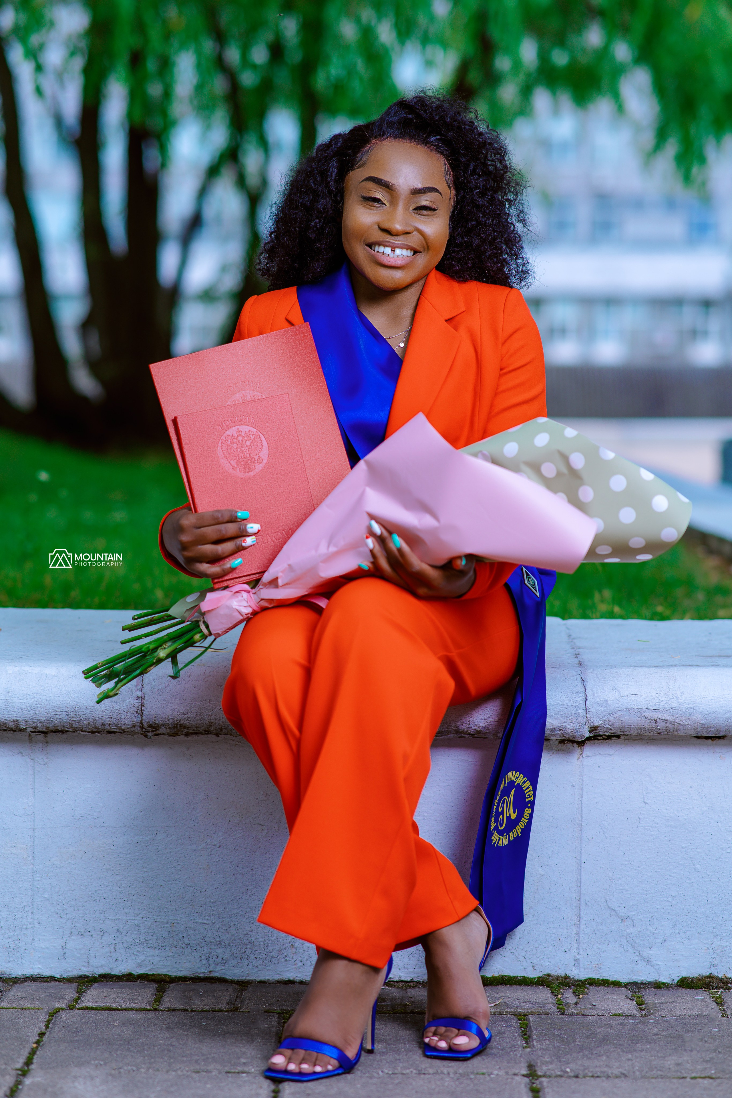 Remise des diplômes. Photographe basé à Moscou