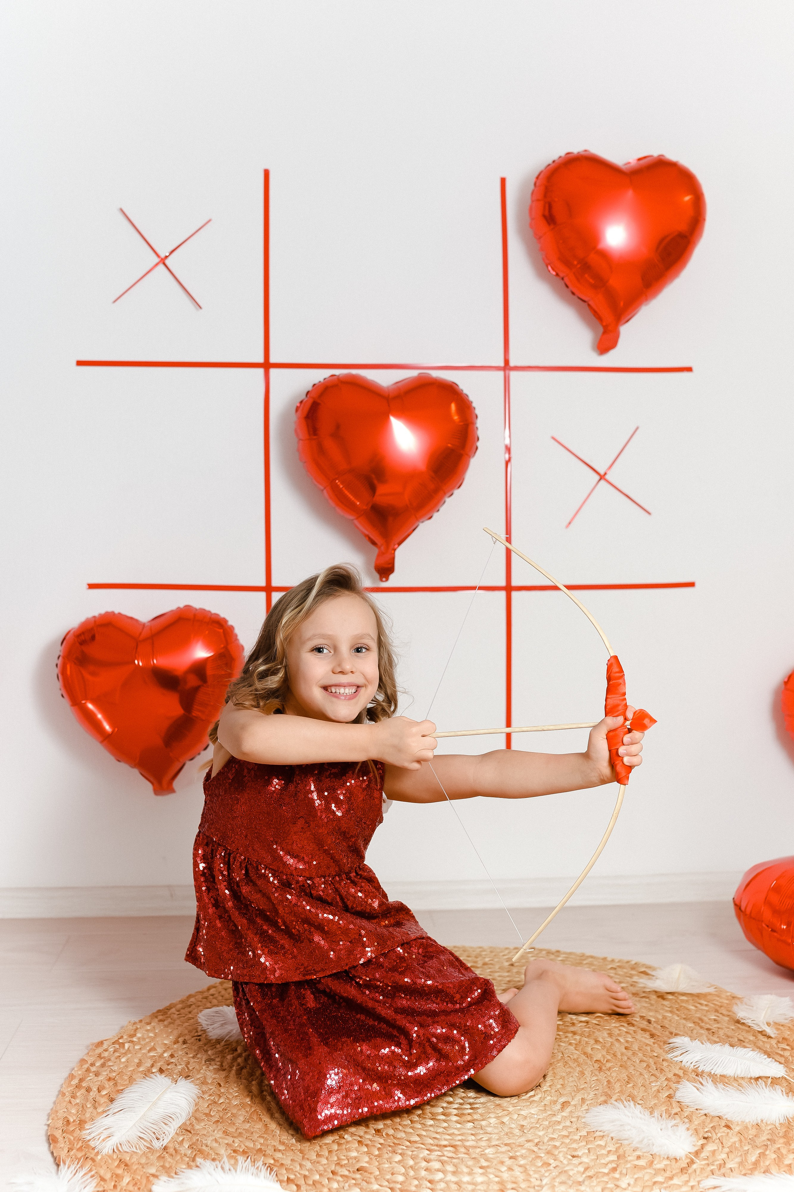 Сердечки. Фотограф новорожденных и детский фотограф в Екатеринбурге Ксени