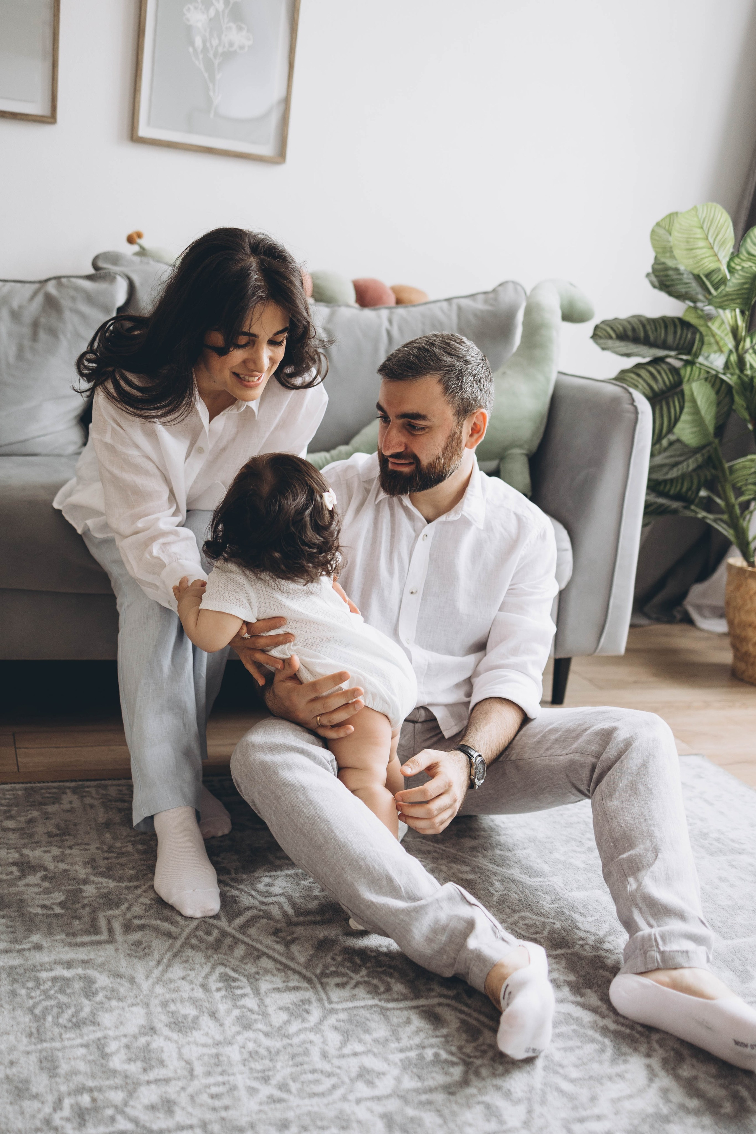 Сирануш, Аршак и Арианна. Семейный фотограф в Москве Виктория Ястребинская