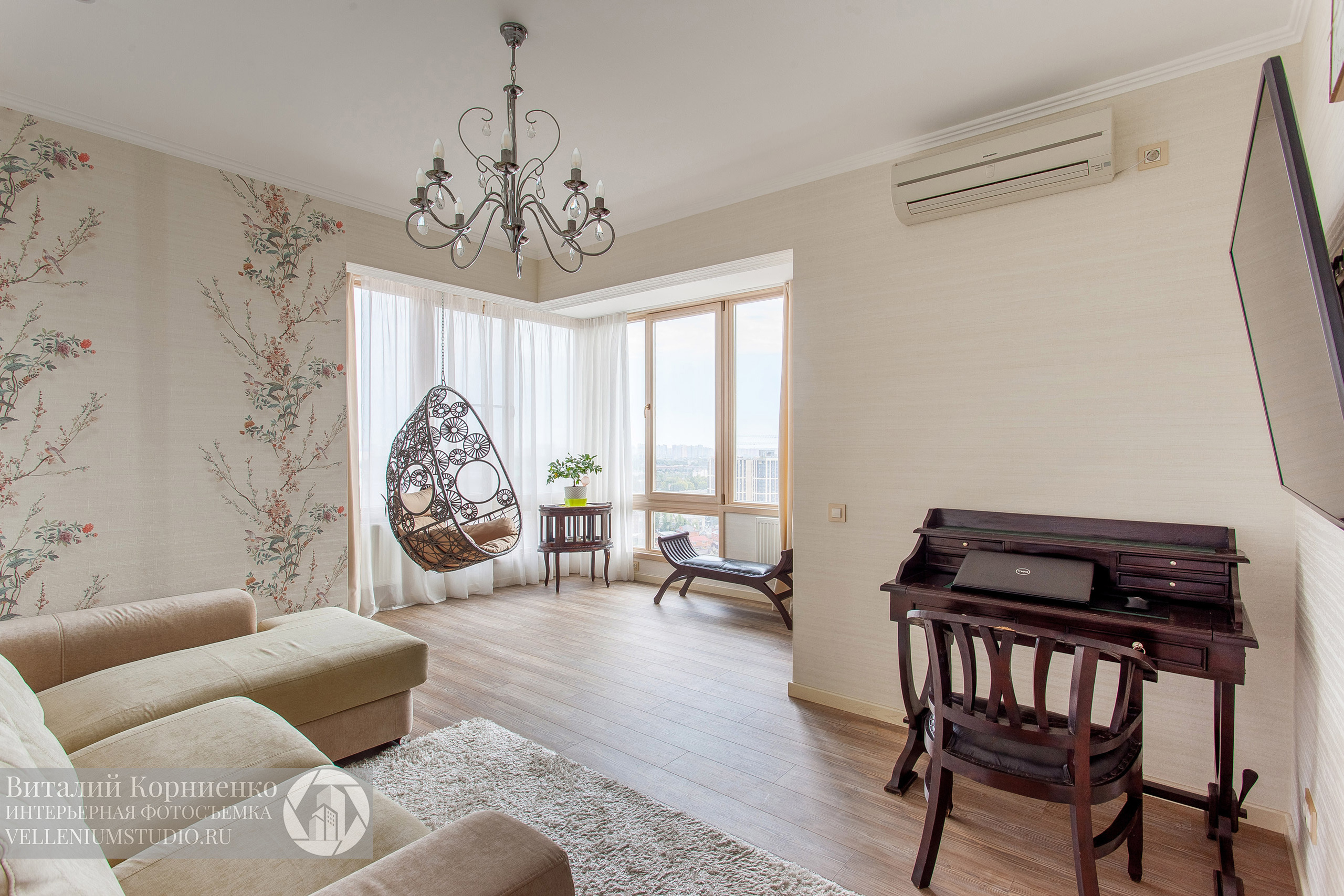 Фотосъемка квартиры 3комнатной для продажи в Краснодаре. Интерьерный фотограф Краснодар: профессионально по доступным ценам