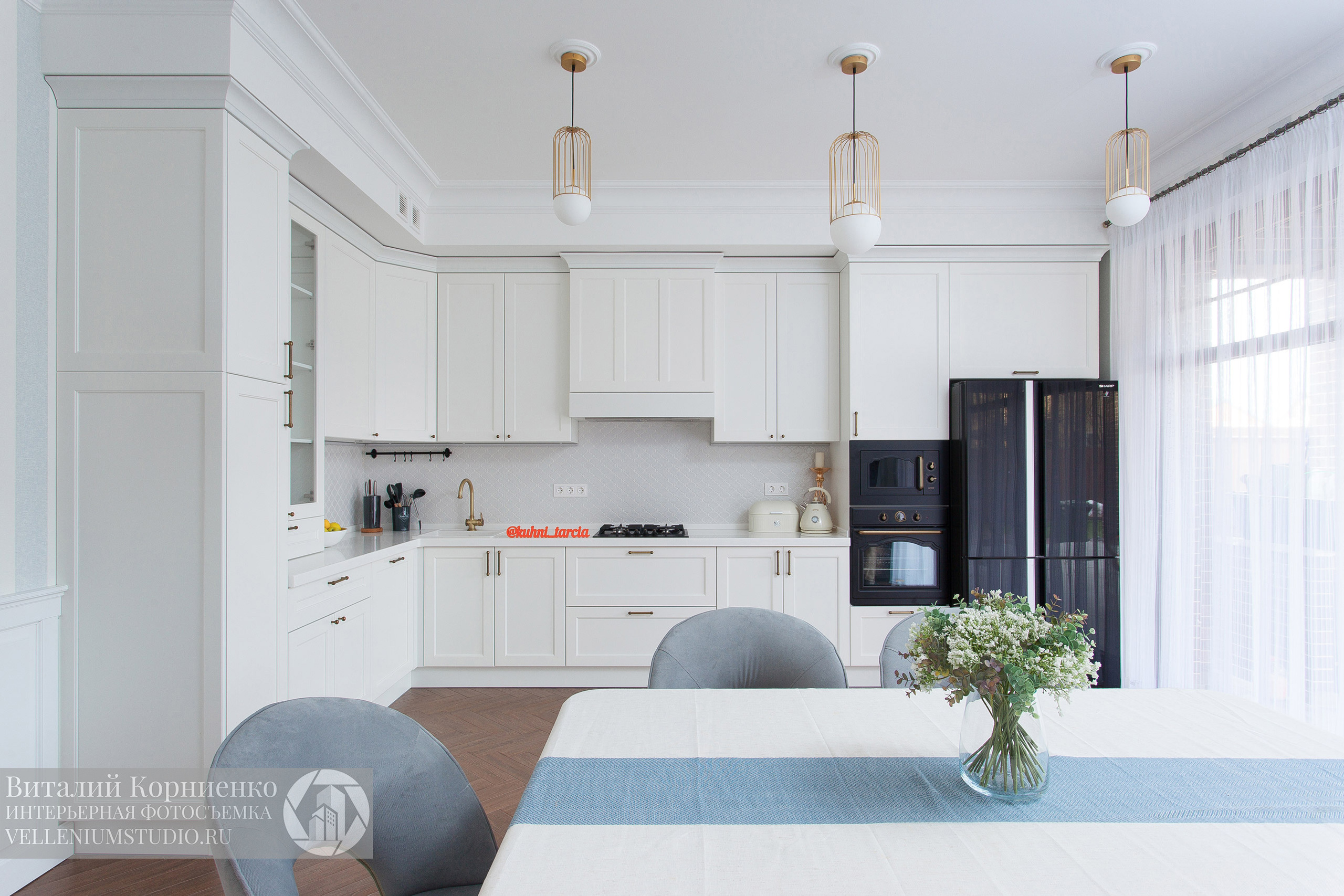 Фотосъемка кухонной мебели в Краснодаре. Интерьерный фотограф Краснодар: профессионально по доступным ценам