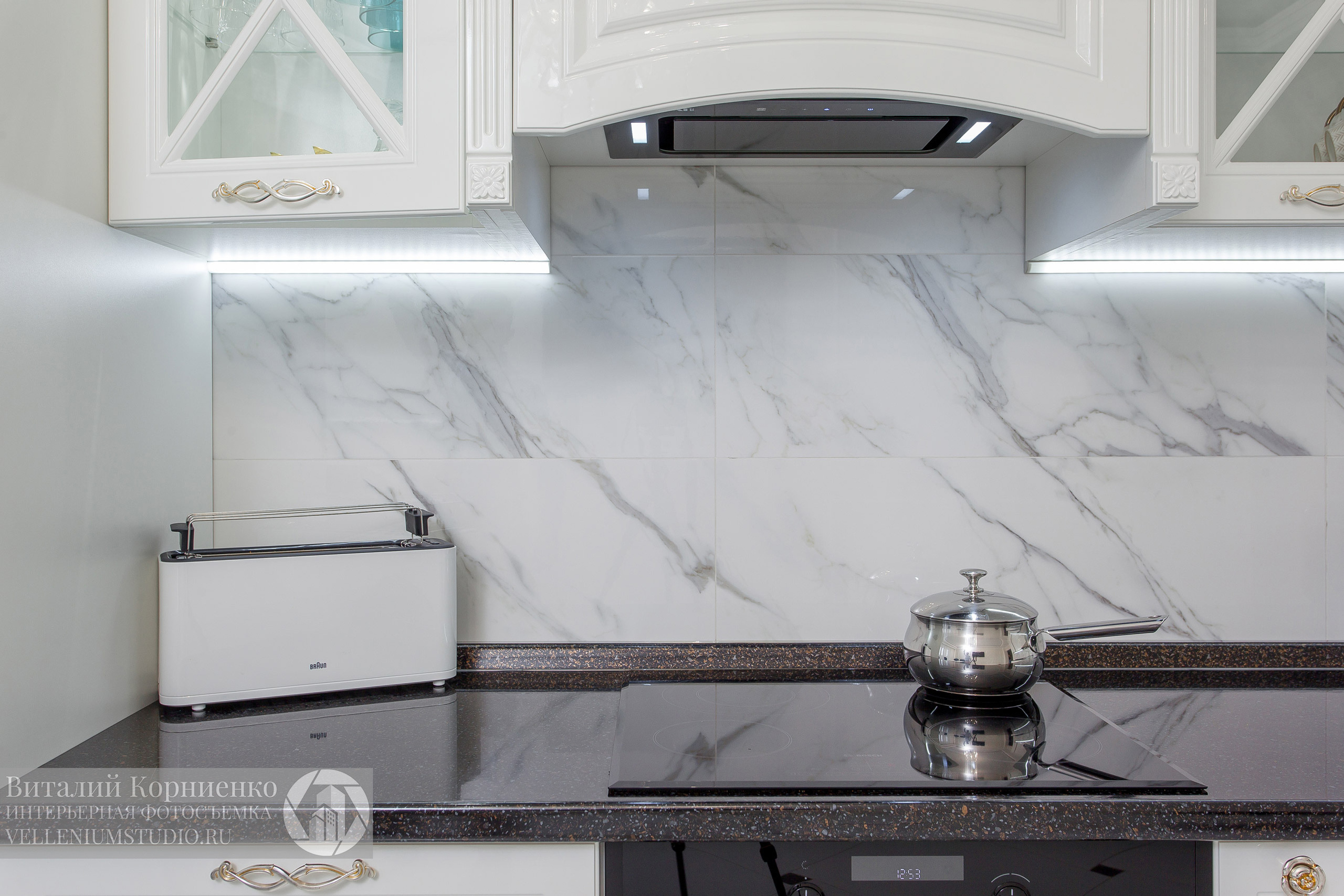 Фотосъемка кухонной мебели в Краснодаре. Интерьерный фотограф Краснодар: профессионально по доступным ценам