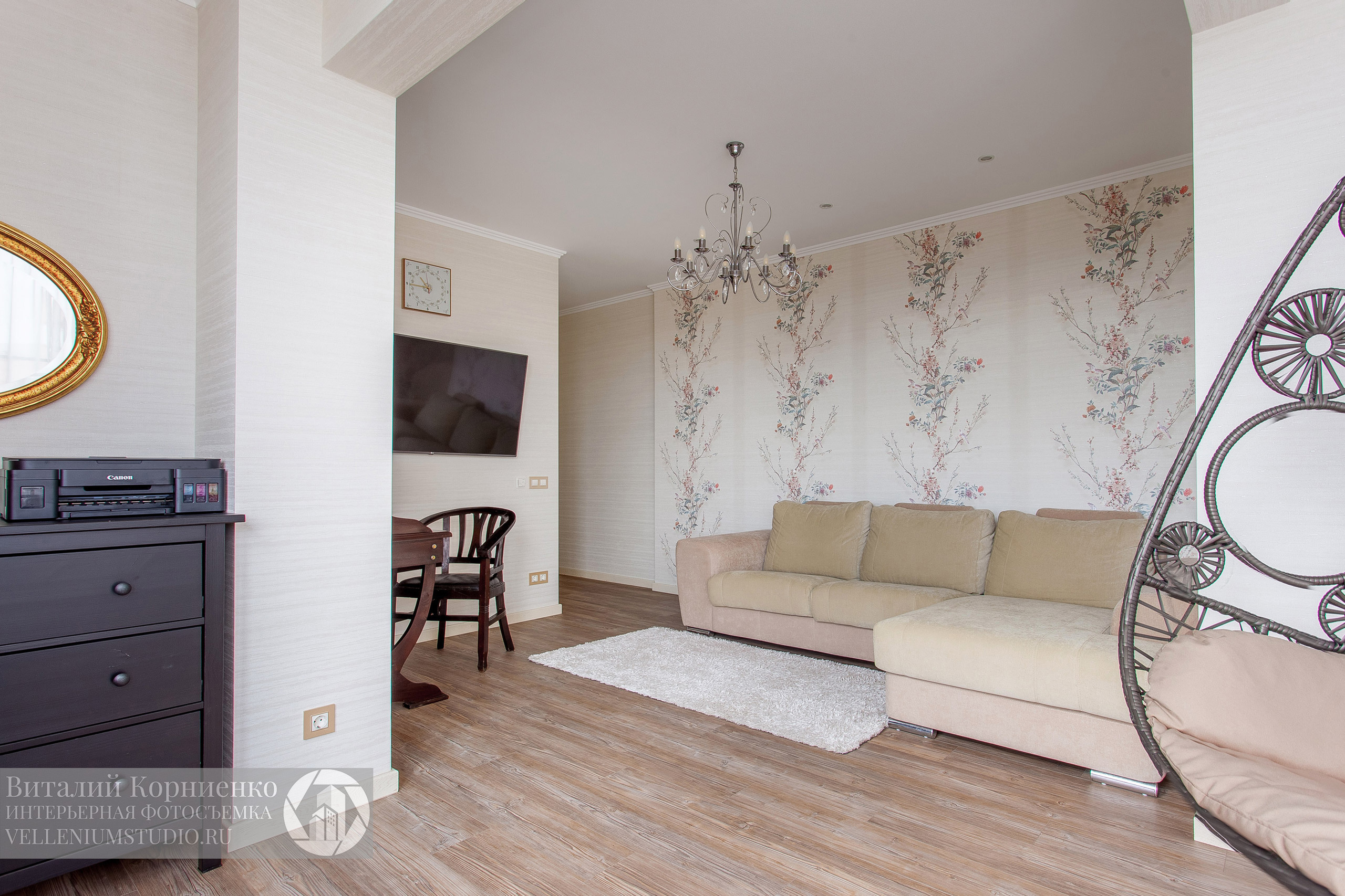 Фотосъемка квартиры 3комнатной для продажи в Краснодаре. Интерьерный фотограф Краснодар: профессионально по доступным ценам