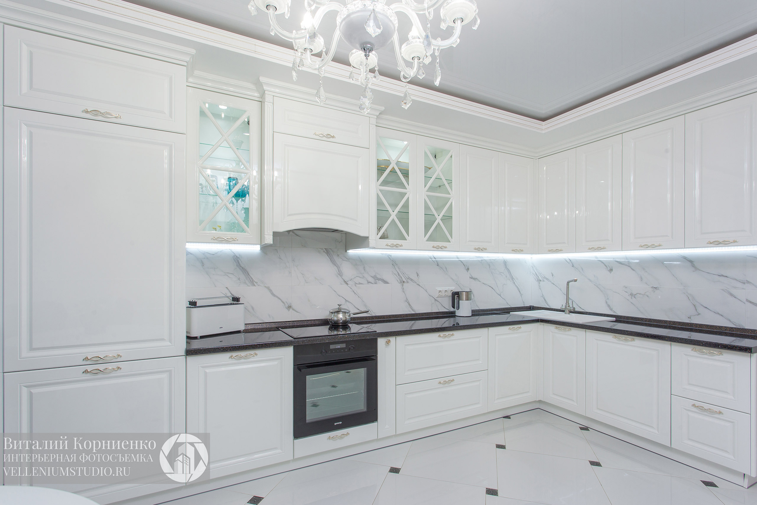 Фотосъемка кухонной мебели в Краснодаре. Интерьерный фотограф Краснодар: профессионально по доступным ценам