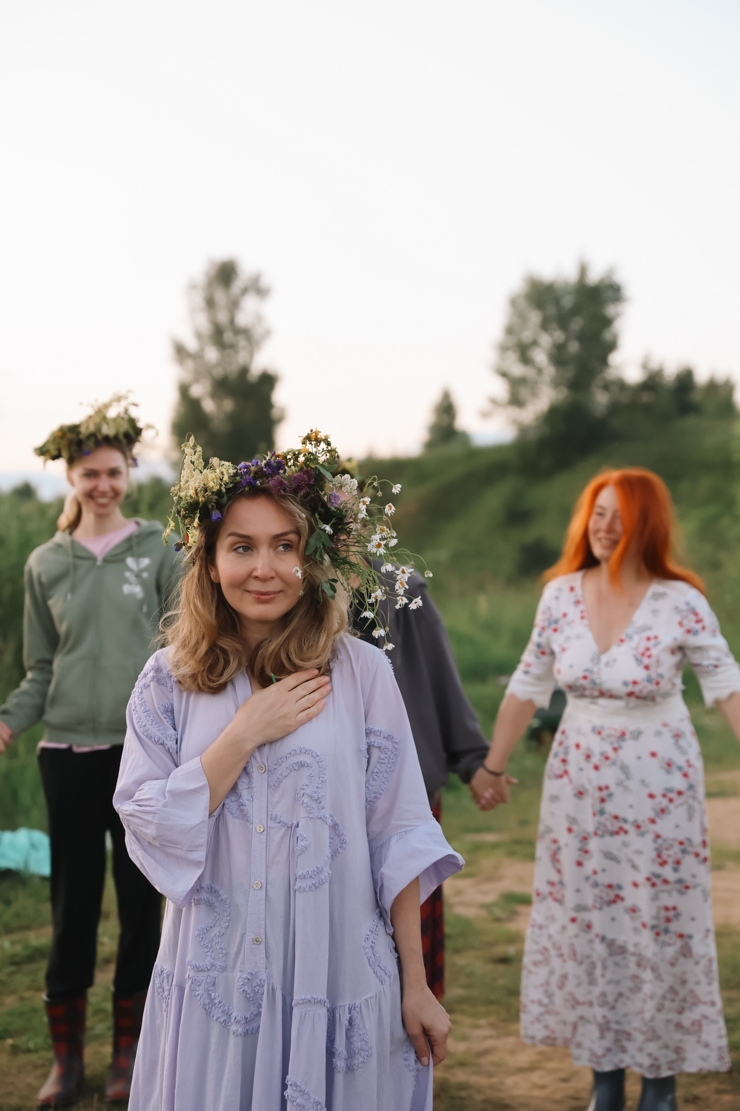 Йога-ретрит в Завидово на Иван Купалу. Фотограф и видеограф Анна Домашенко