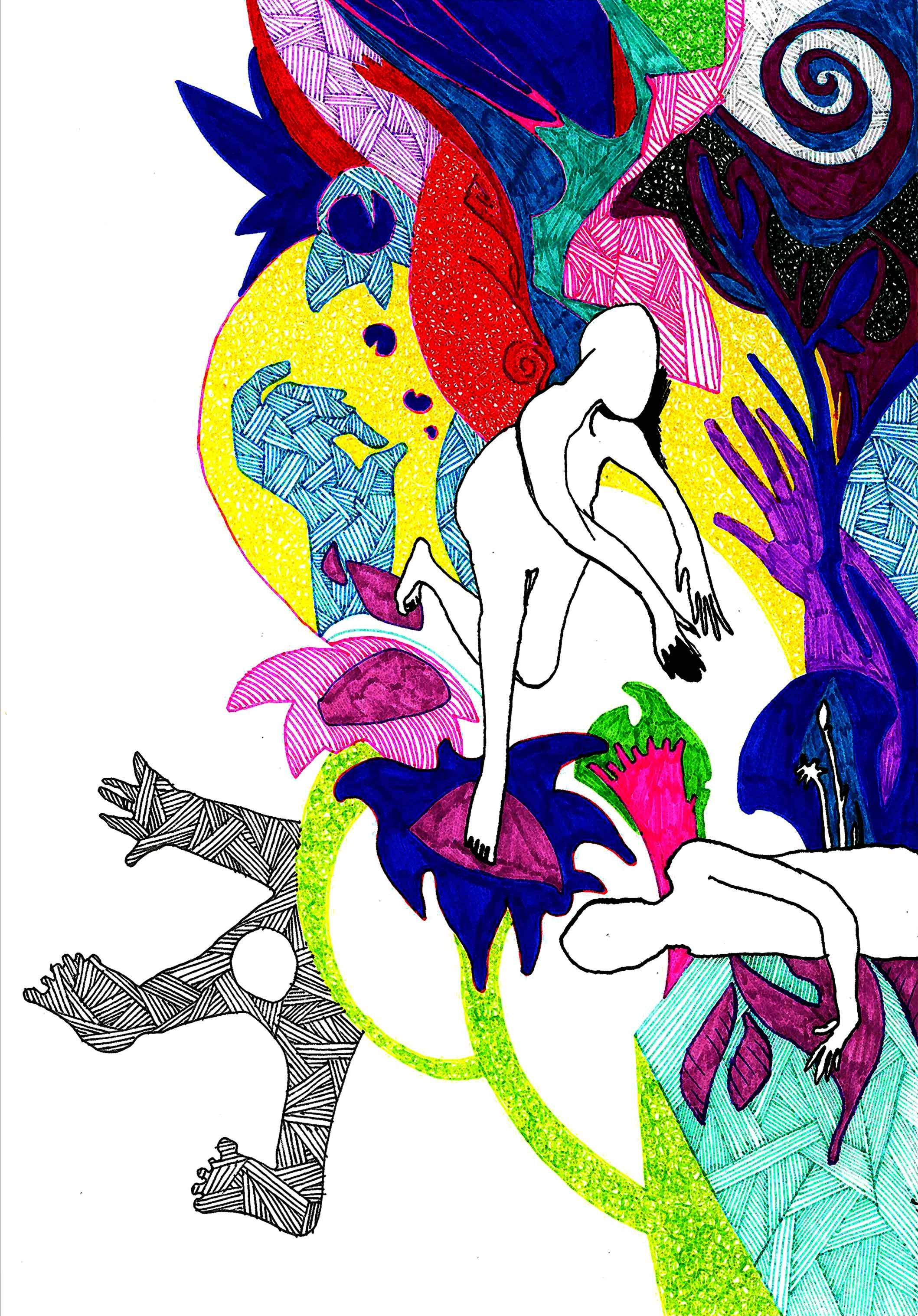 «Чернильная серия». Художник Перепечėнова-Феофанова Анна