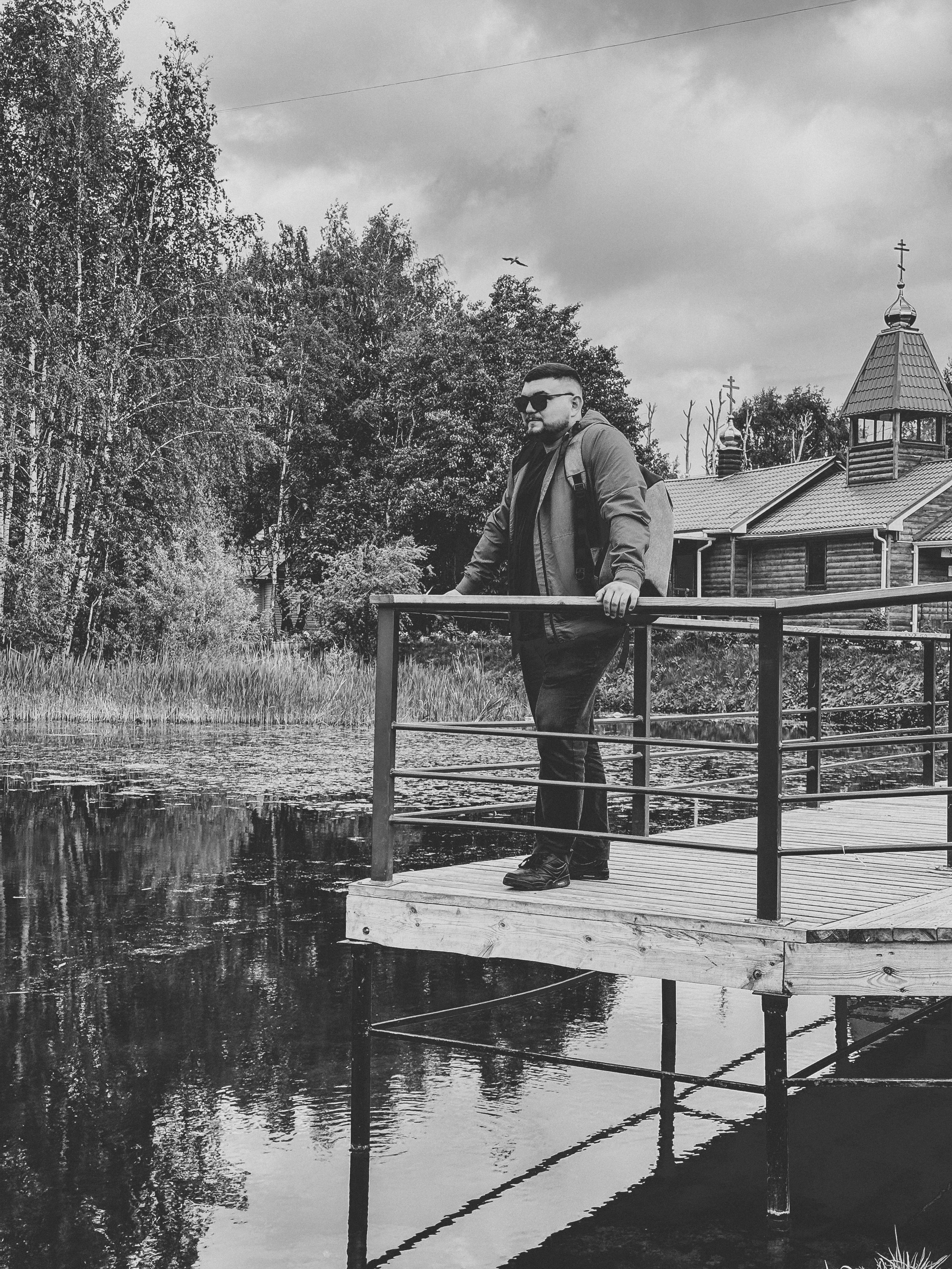 Брутальная ЧБ фотосессия Даниила. Твой фотограф и видеограф в Тюмени — Сергей Бизин